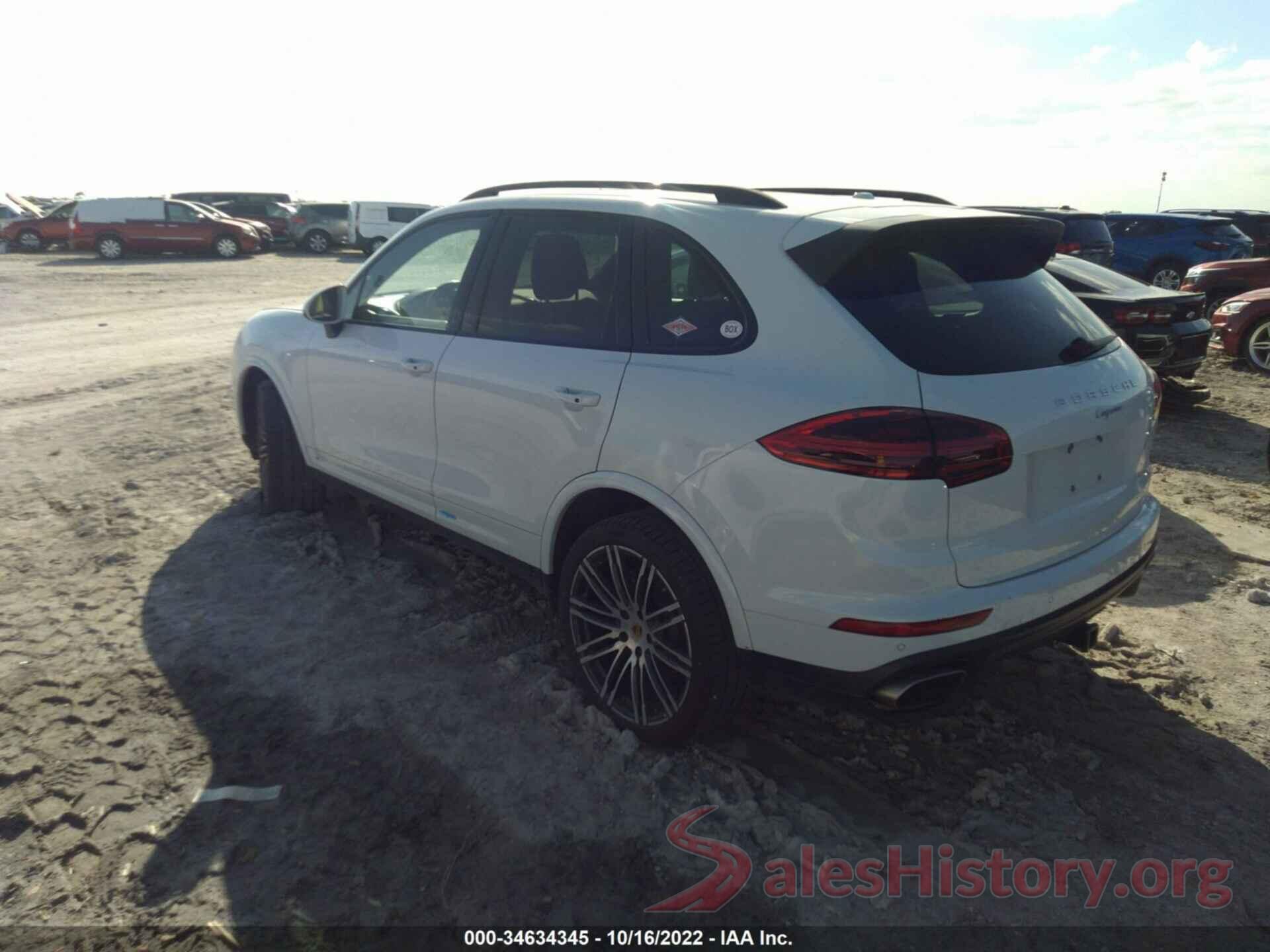 WP1AA2A28HKA88243 2017 PORSCHE CAYENNE