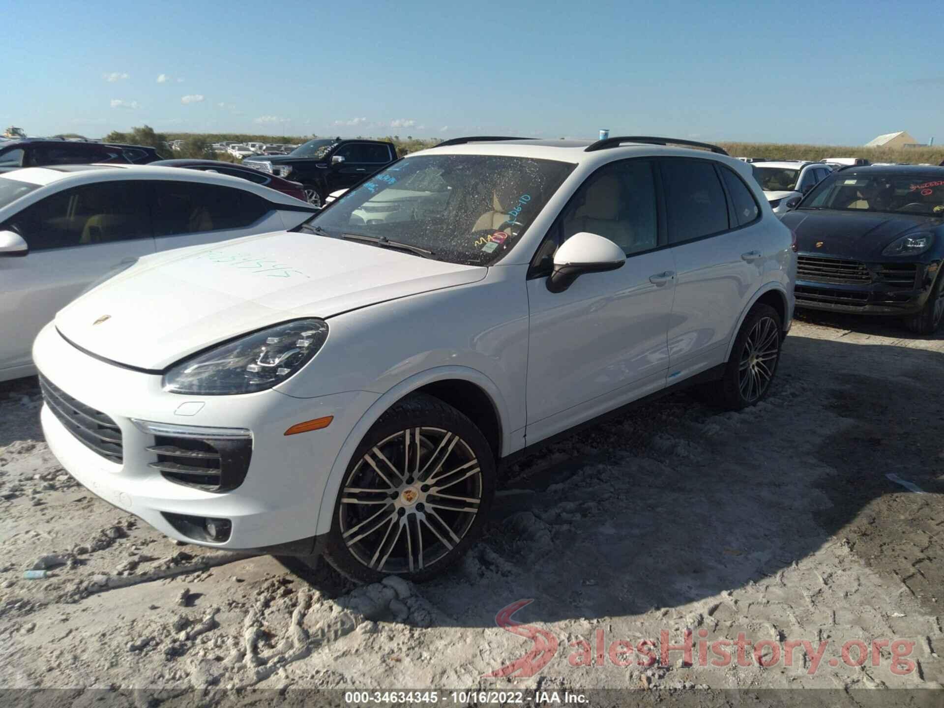 WP1AA2A28HKA88243 2017 PORSCHE CAYENNE