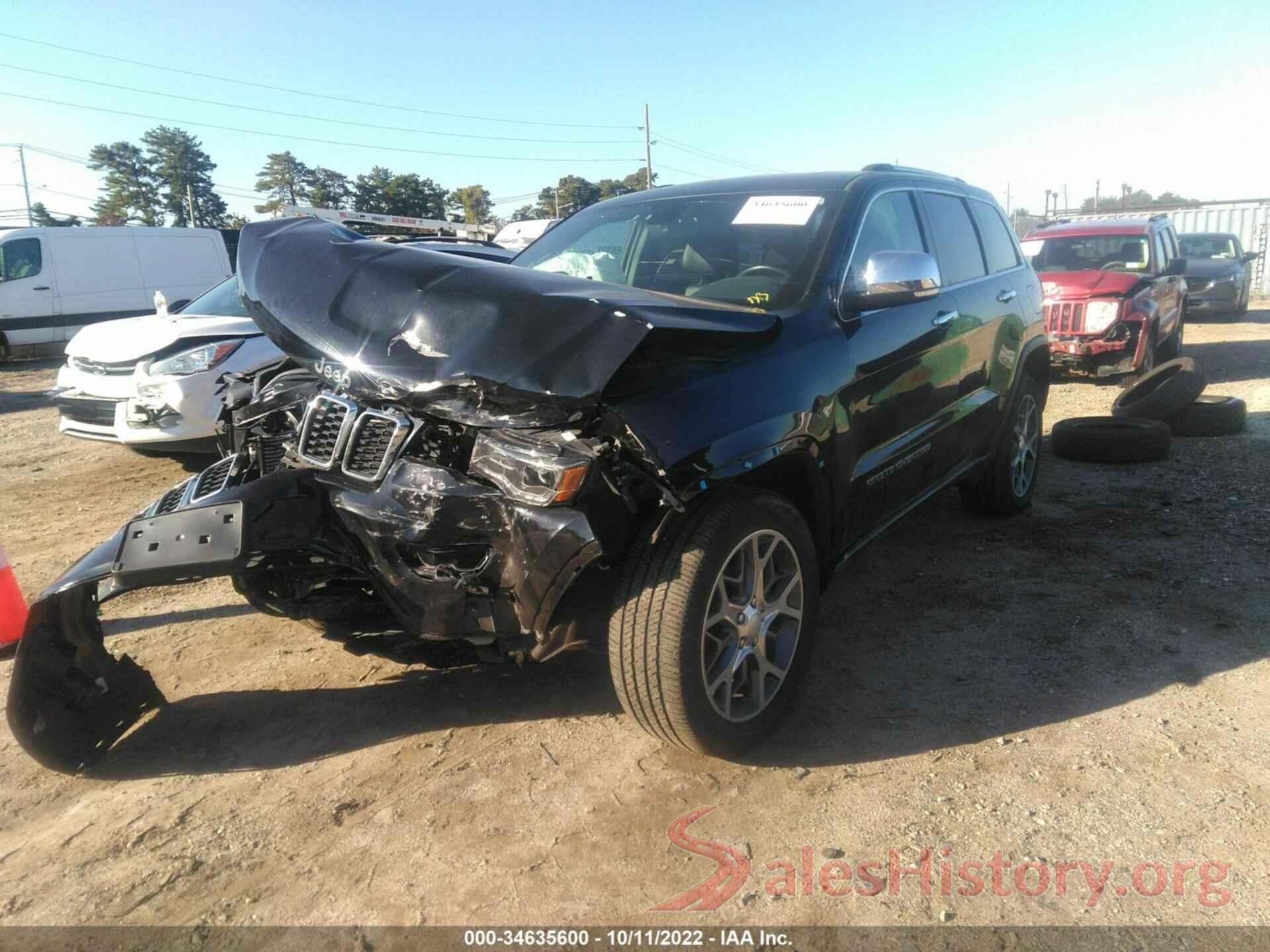 1C4RJFBG8LC239087 2020 JEEP GRAND CHEROKEE