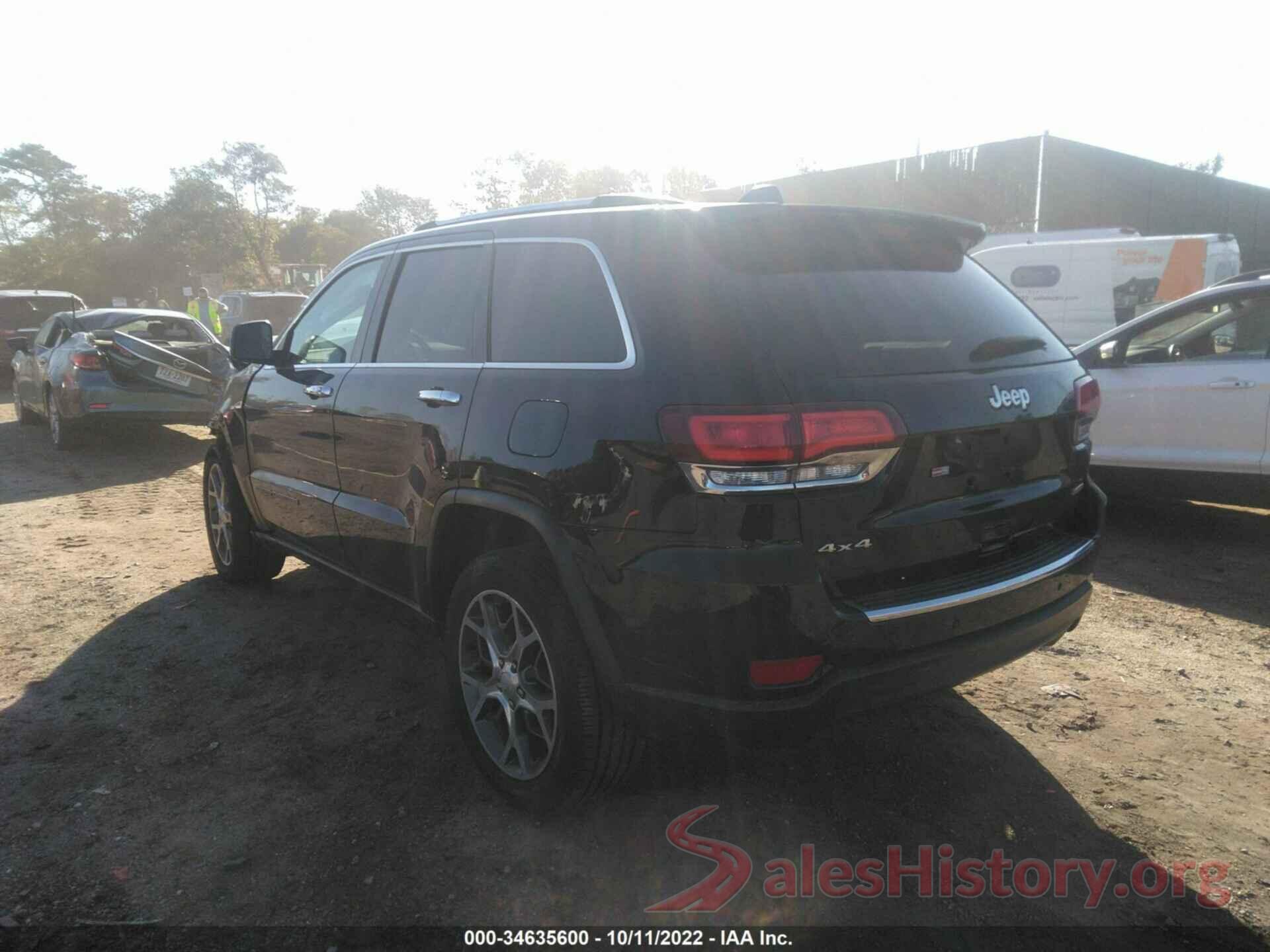 1C4RJFBG8LC239087 2020 JEEP GRAND CHEROKEE