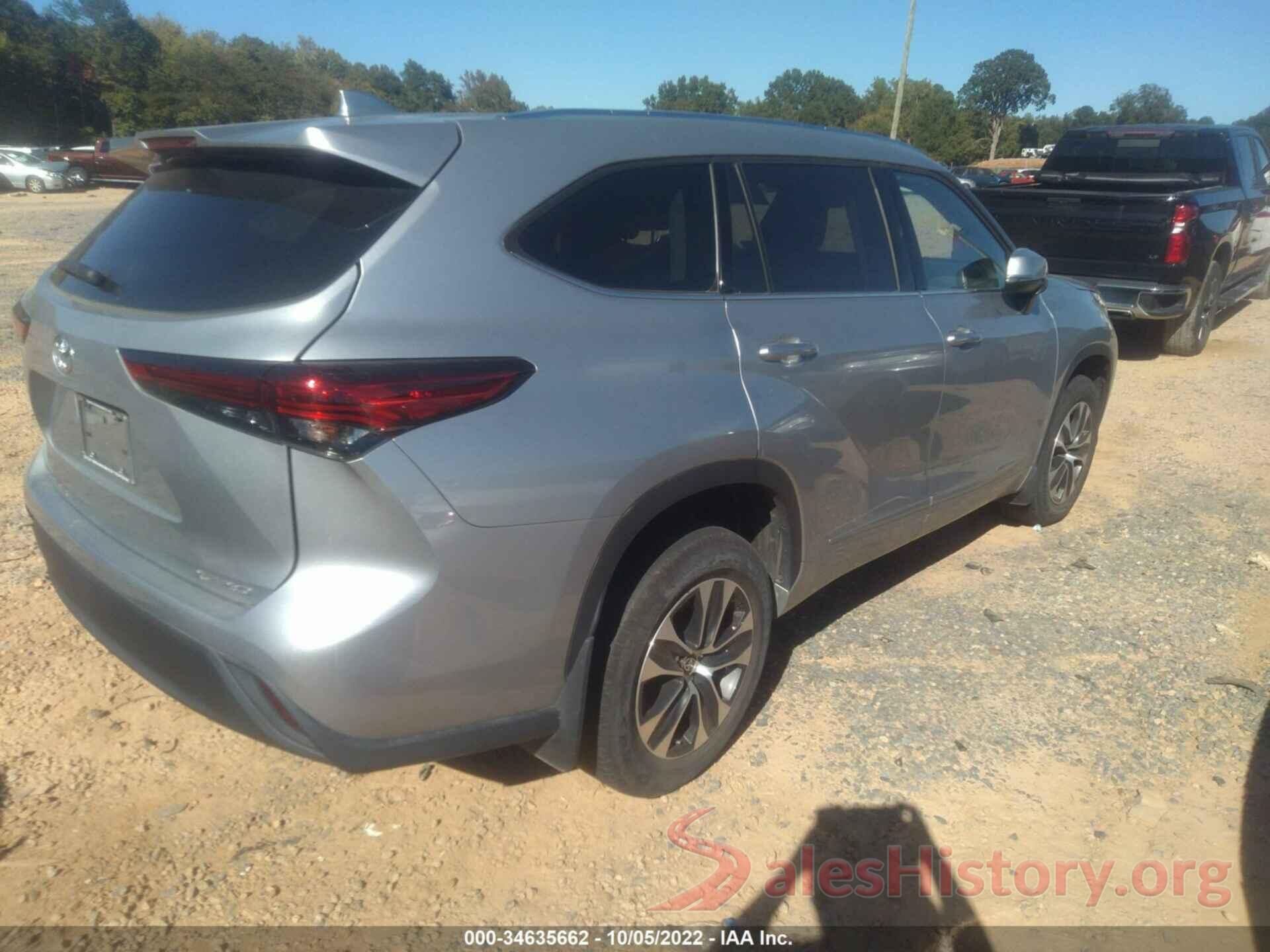 5TDGZRBH9LS516189 2020 TOYOTA HIGHLANDER