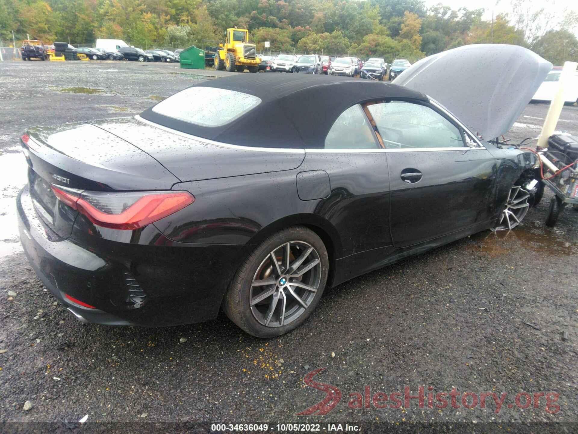 WBA23AT08MCG05664 2021 BMW 4 SERIES