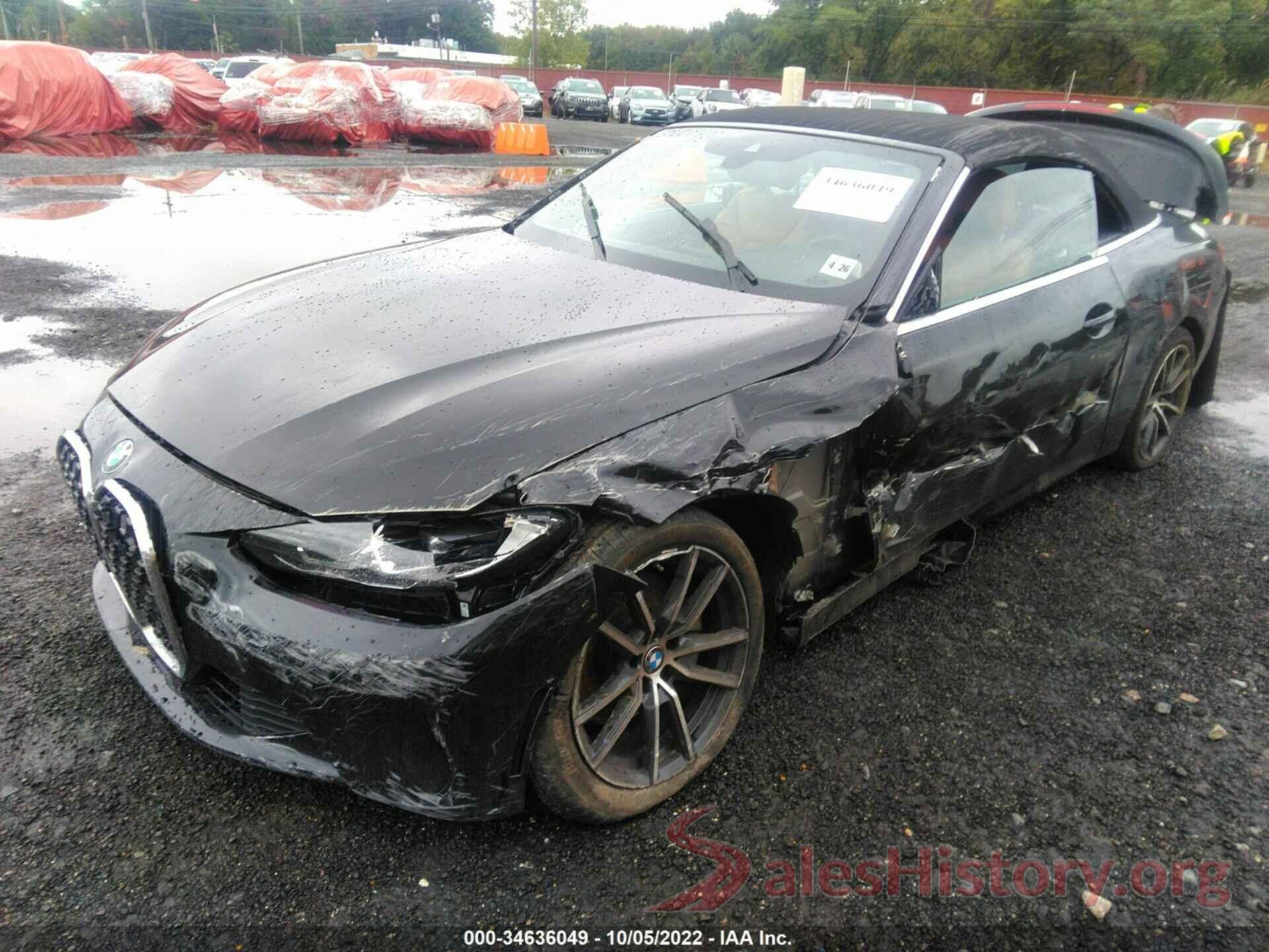 WBA23AT08MCG05664 2021 BMW 4 SERIES