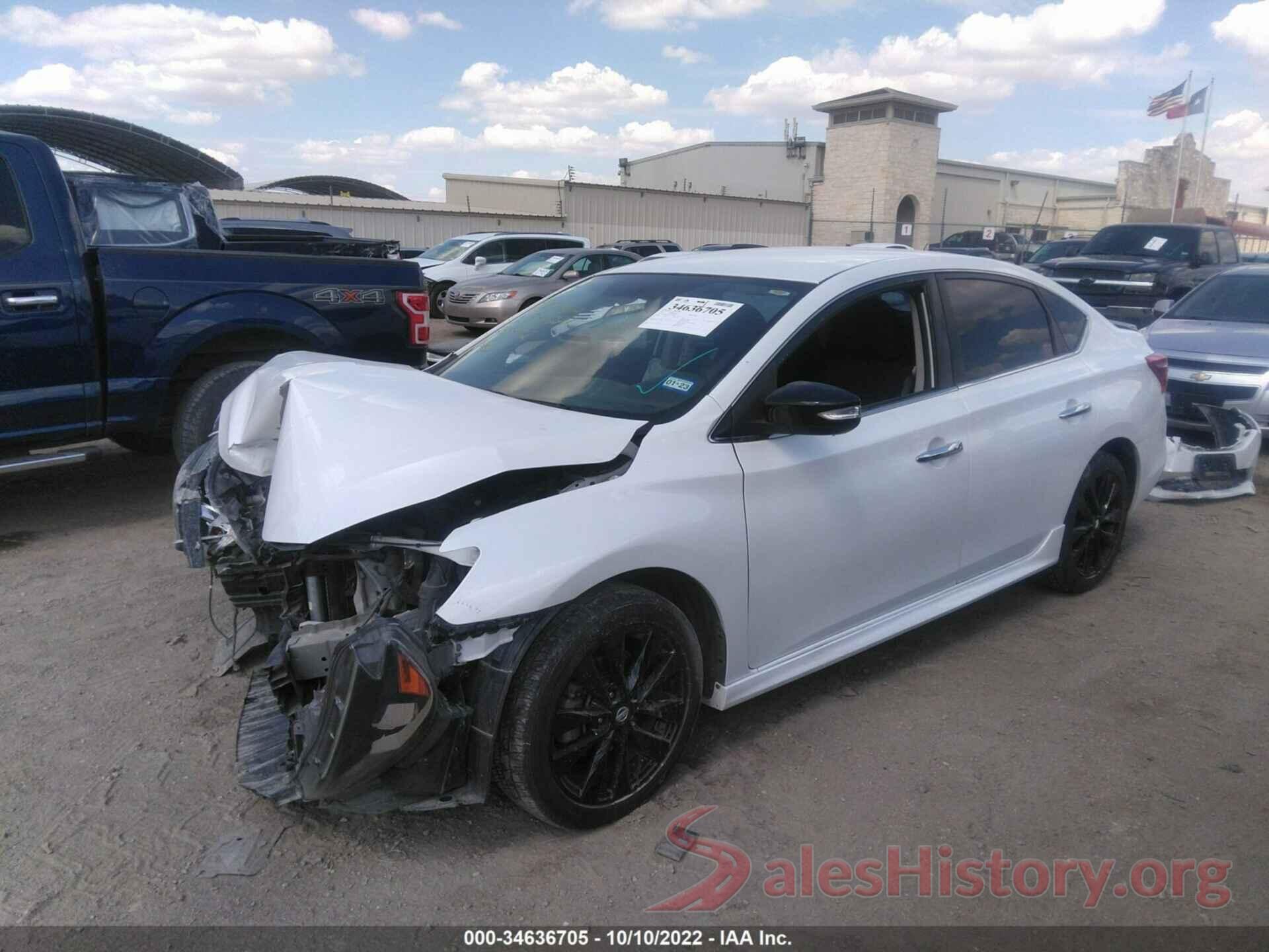 3N1AB7AP8HY293492 2017 NISSAN SENTRA