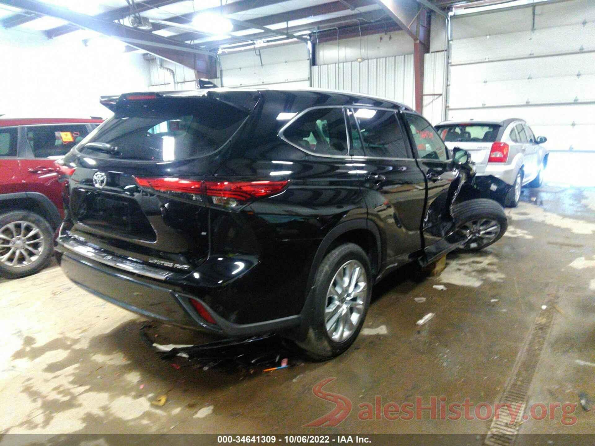 5TDDZRBH9NS576253 2022 TOYOTA HIGHLANDER