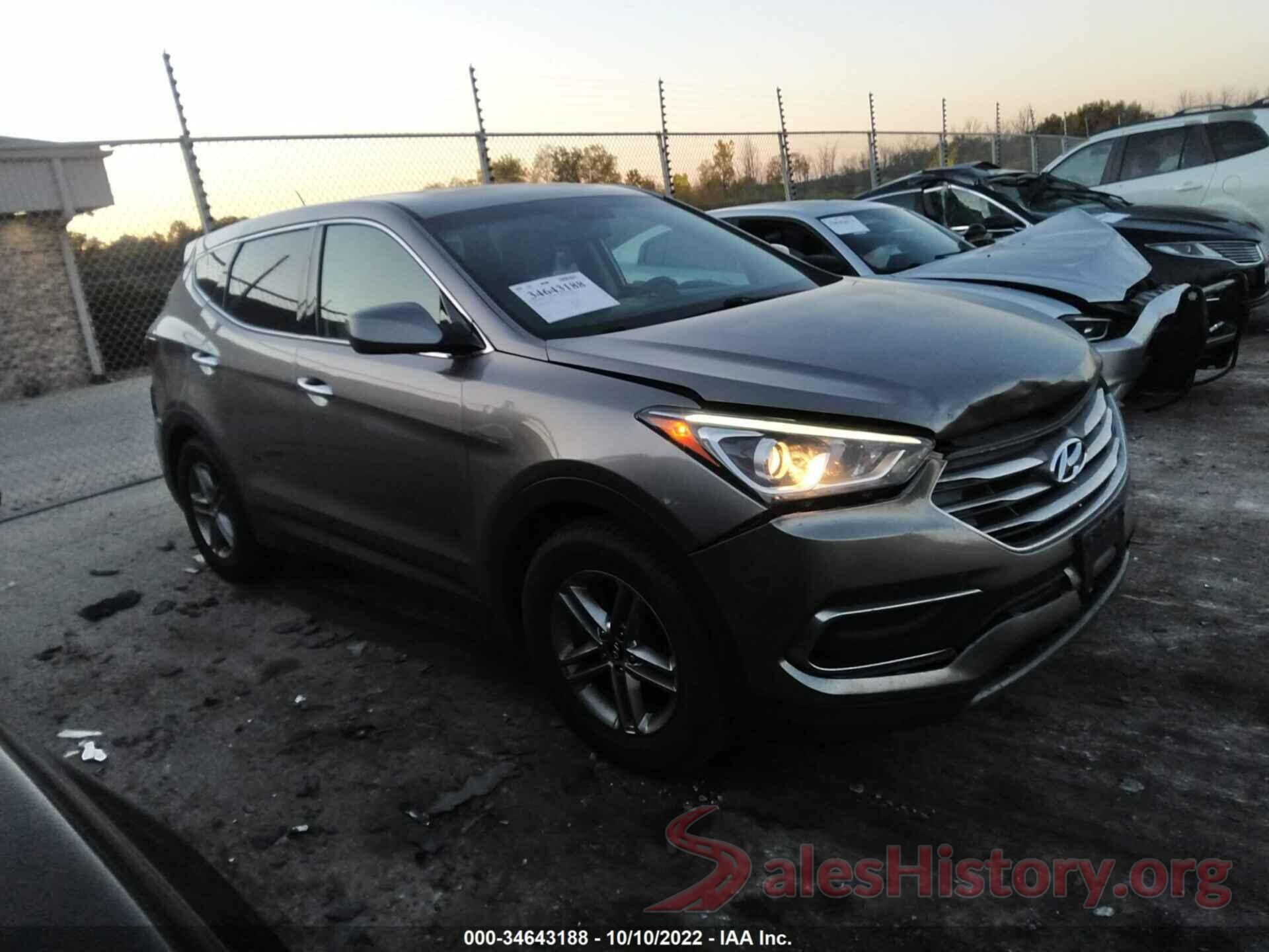 5NMZTDLB8JH061620 2018 HYUNDAI SANTA FE SPORT