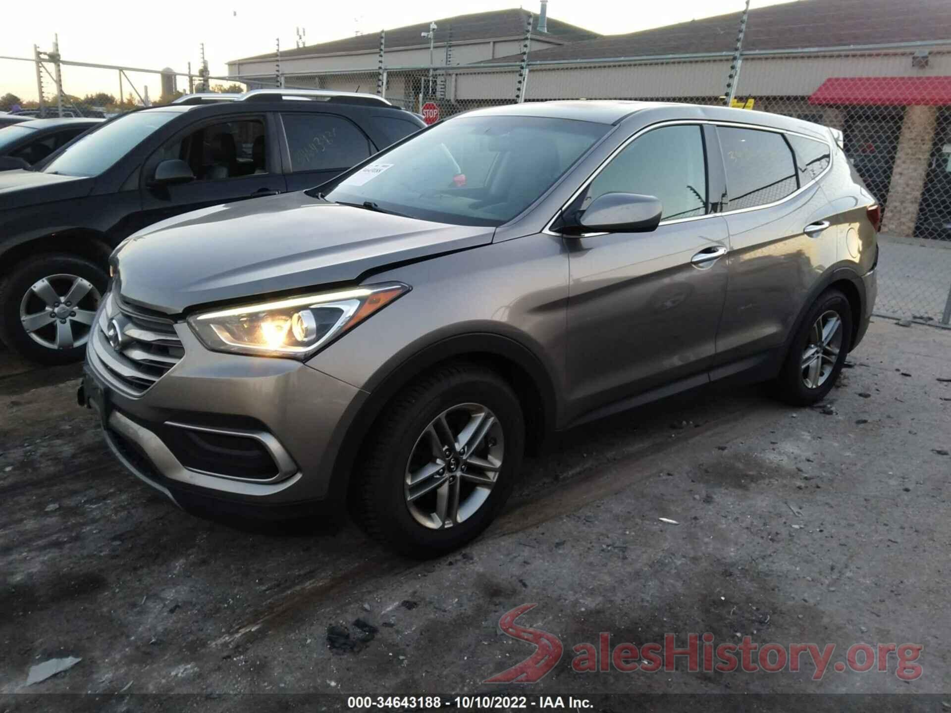 5NMZTDLB8JH061620 2018 HYUNDAI SANTA FE SPORT