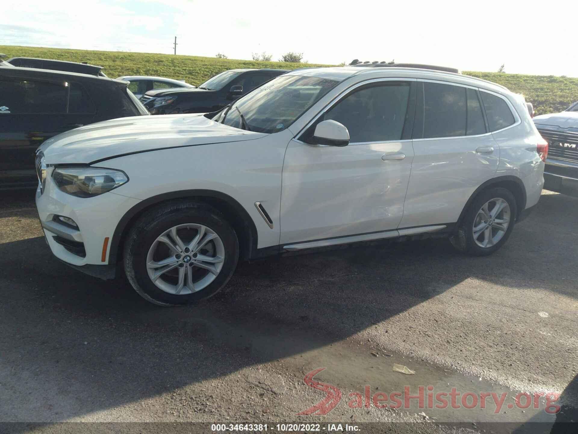 5UXTR7C51KLF26918 2019 BMW X3