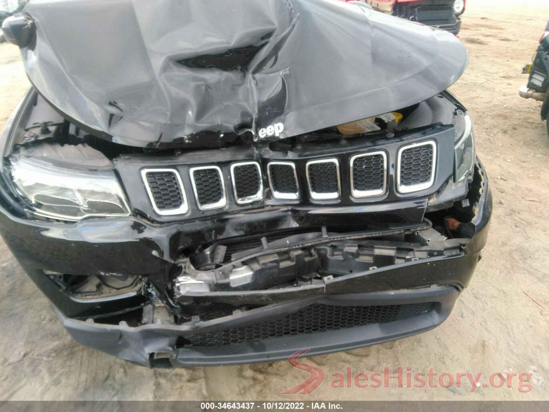 3C4NJCAB0KT618638 2019 JEEP COMPASS