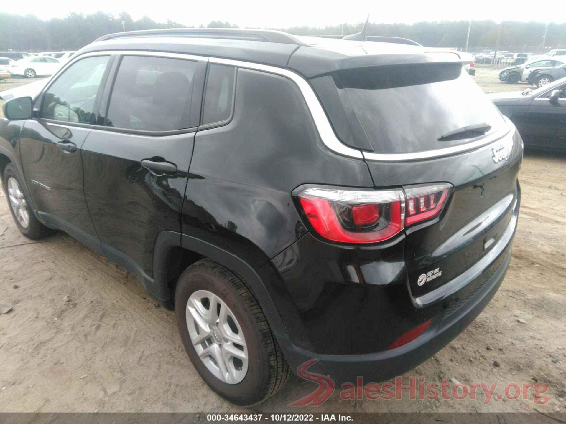 3C4NJCAB0KT618638 2019 JEEP COMPASS