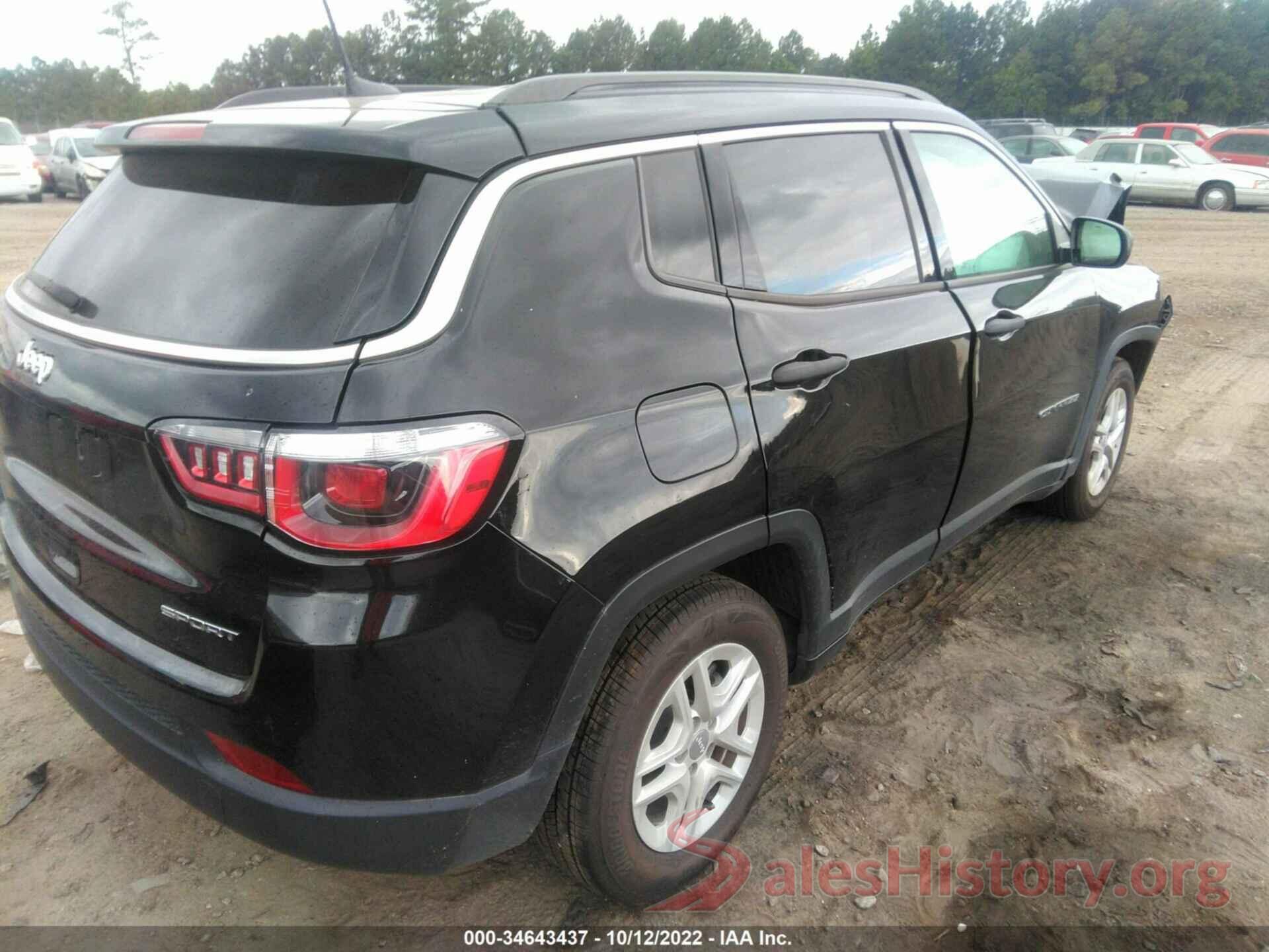 3C4NJCAB0KT618638 2019 JEEP COMPASS