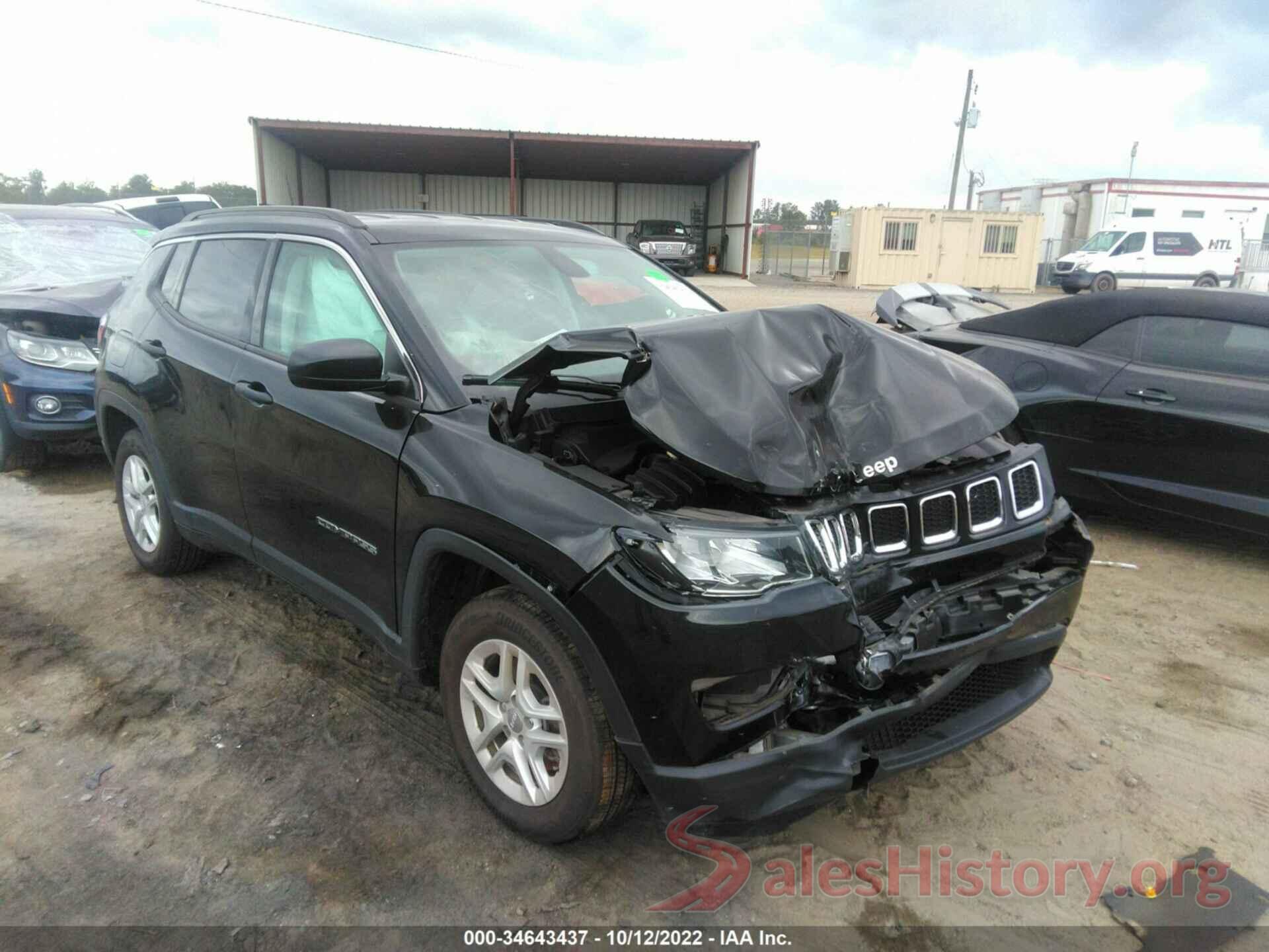 3C4NJCAB0KT618638 2019 JEEP COMPASS