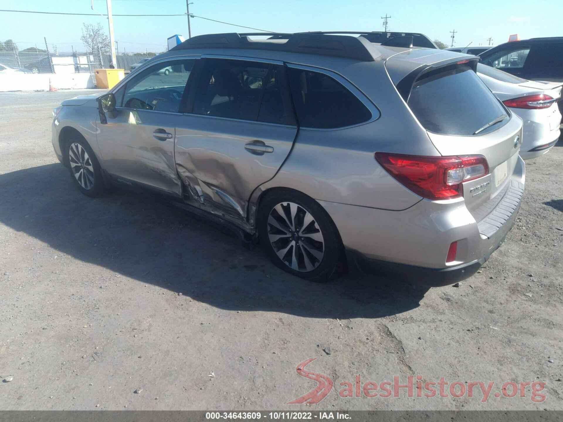 4S4BSANC2H3414026 2017 SUBARU OUTBACK