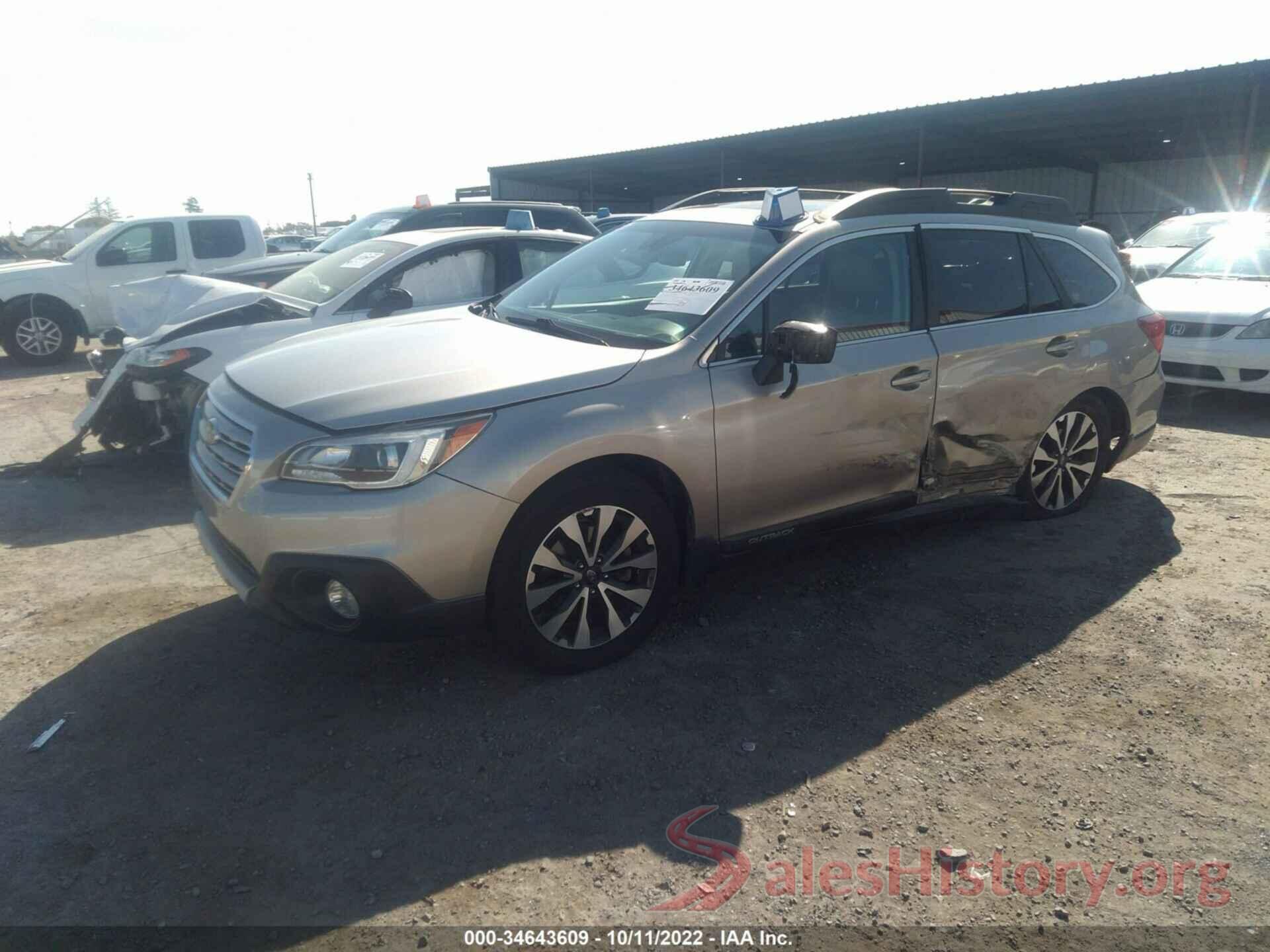 4S4BSANC2H3414026 2017 SUBARU OUTBACK