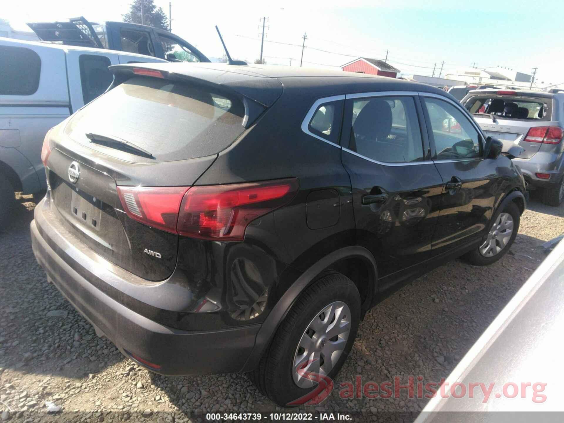 JN1BJ1CR8KW627070 2019 NISSAN ROGUE SPORT