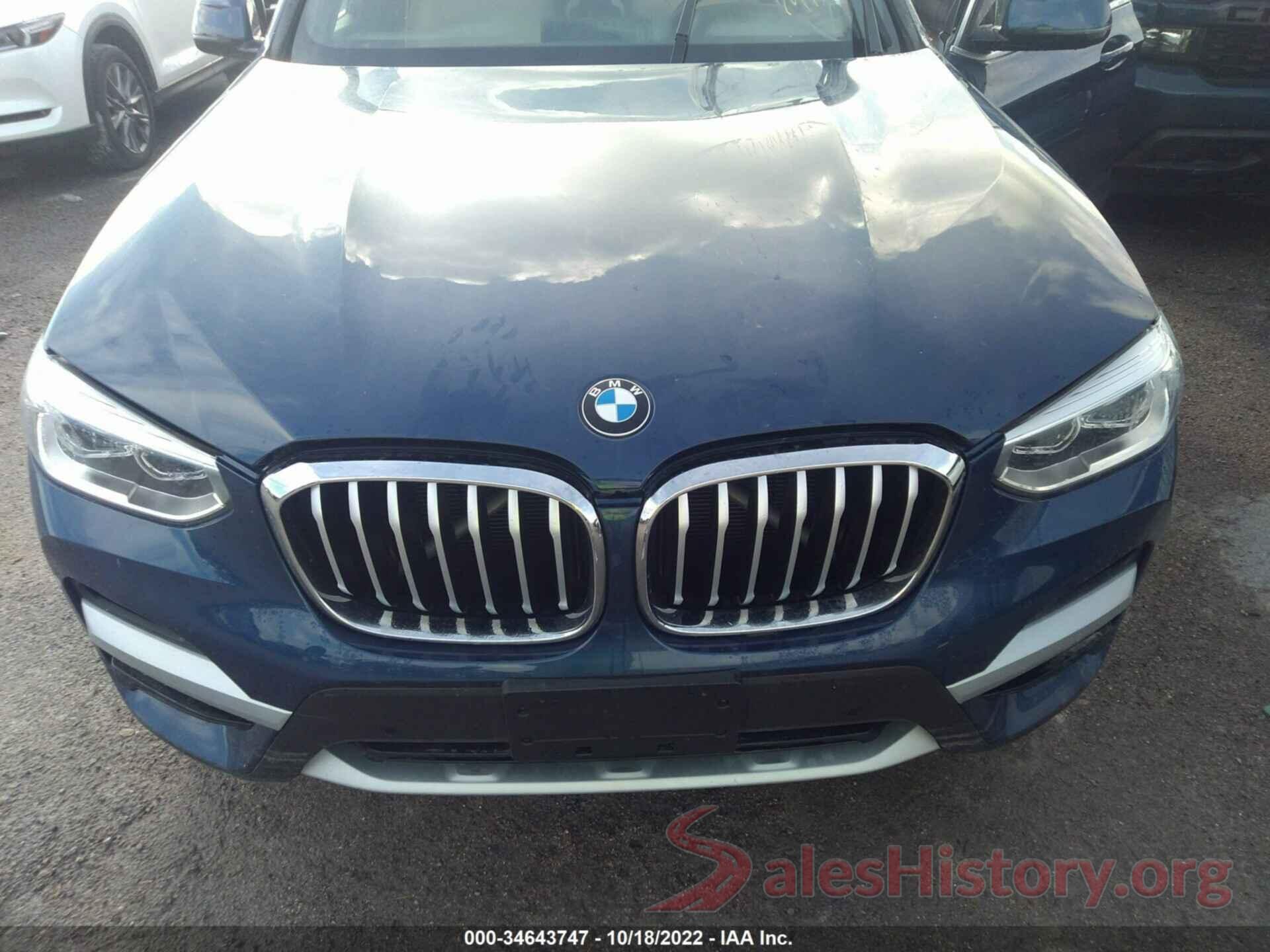 5UXTY5C05LLT34900 2020 BMW X3