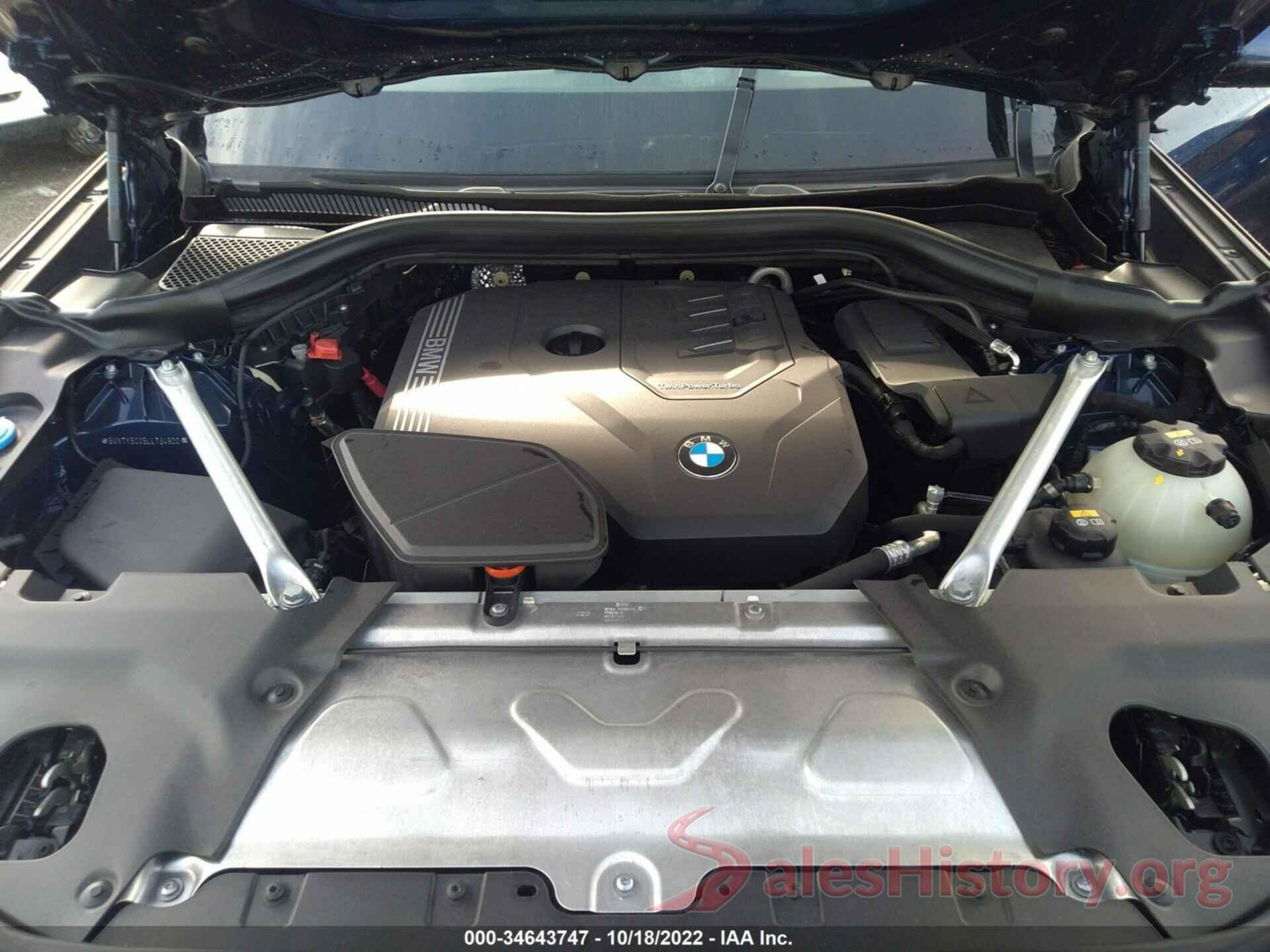 5UXTY5C05LLT34900 2020 BMW X3