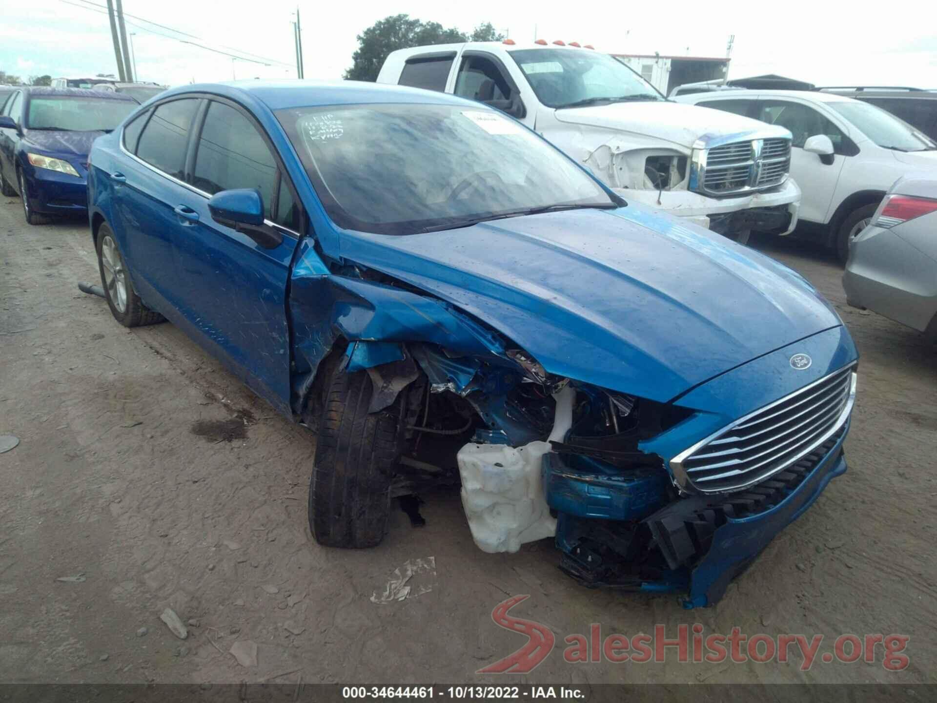 3FA6P0HD8LR234250 2020 FORD FUSION