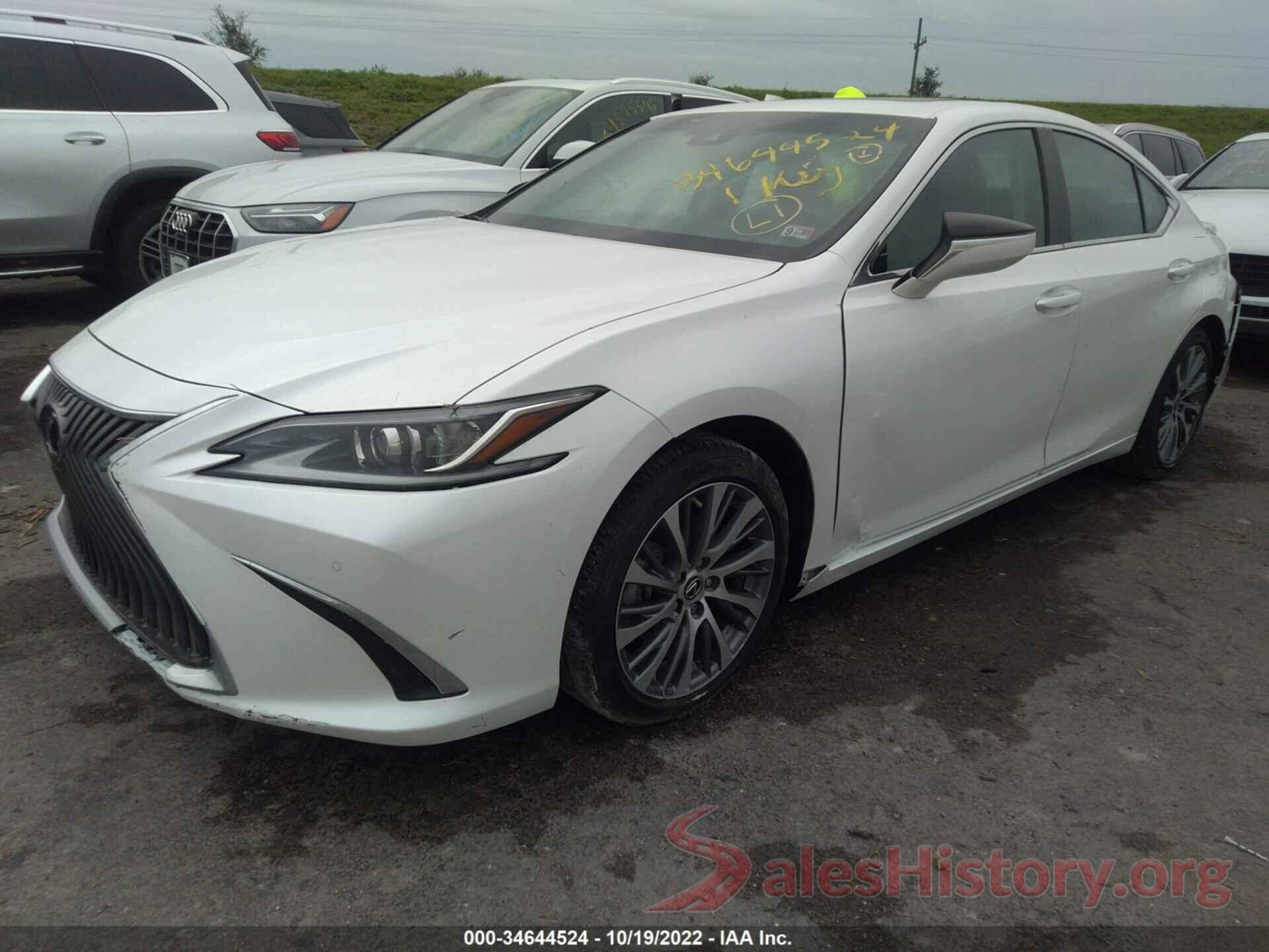 58ADZ1B1XLU080766 2020 LEXUS ES