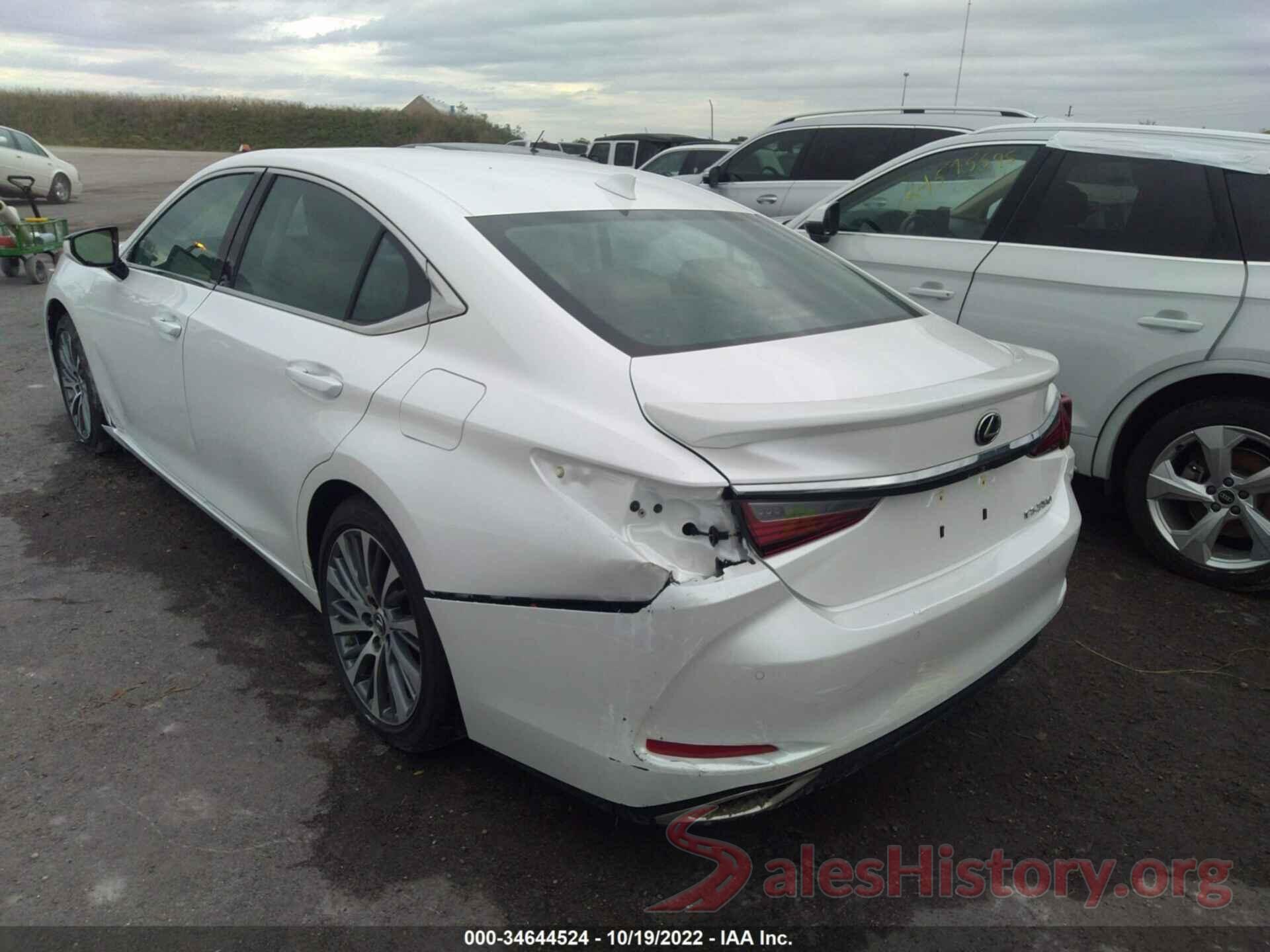 58ADZ1B1XLU080766 2020 LEXUS ES