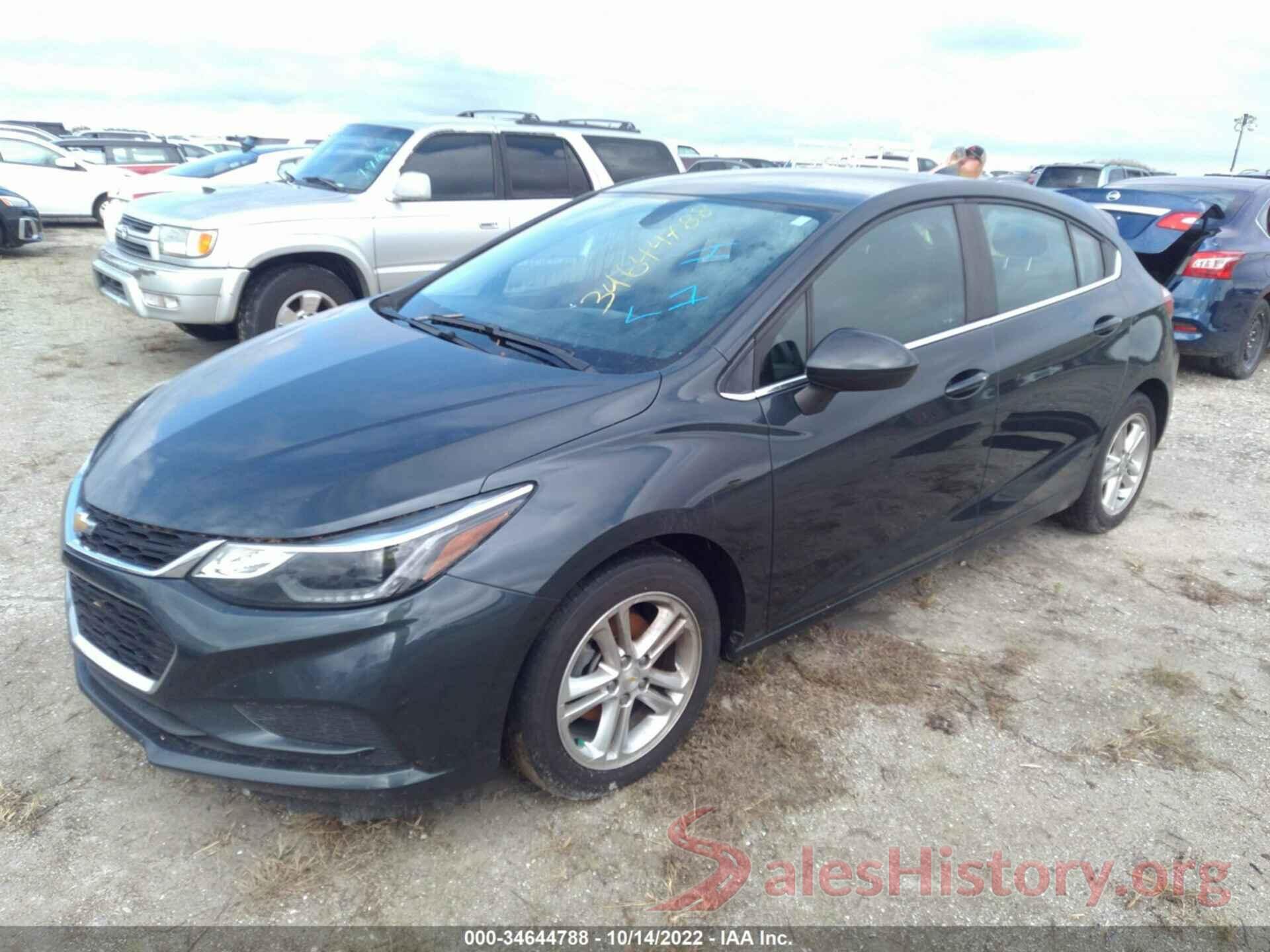 3G1BE6SM6HS582633 2017 CHEVROLET CRUZE