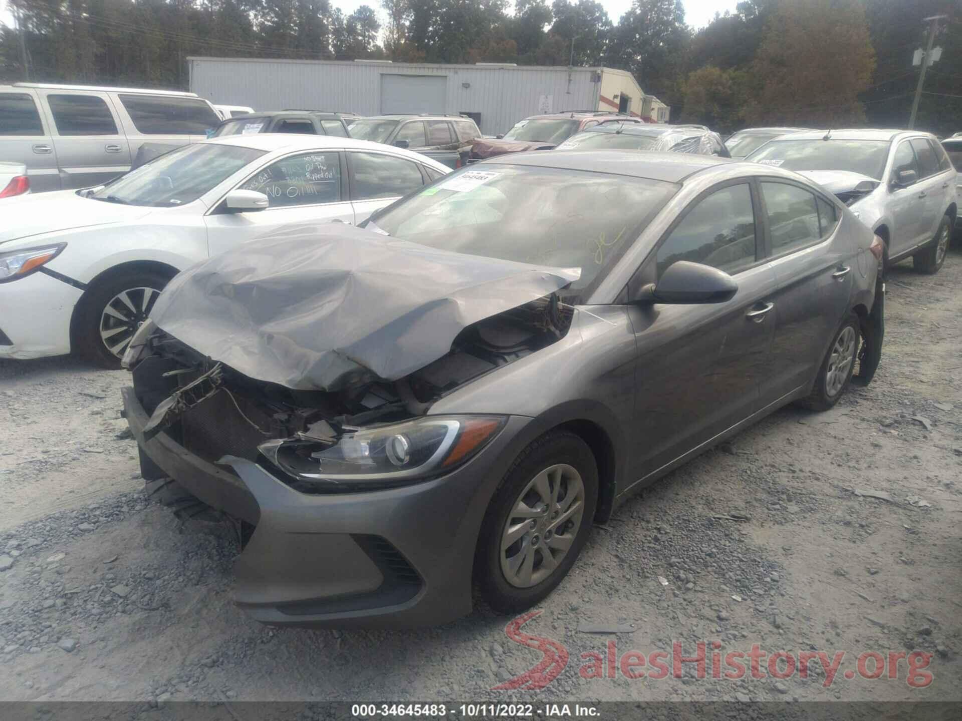 KMHD74LF8HU383738 2017 HYUNDAI ELANTRA