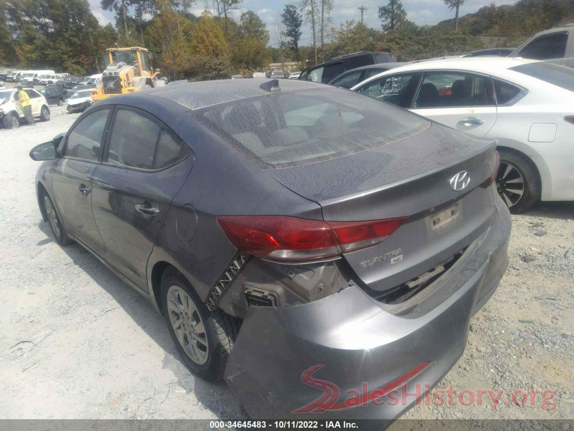 KMHD74LF8HU383738 2017 HYUNDAI ELANTRA