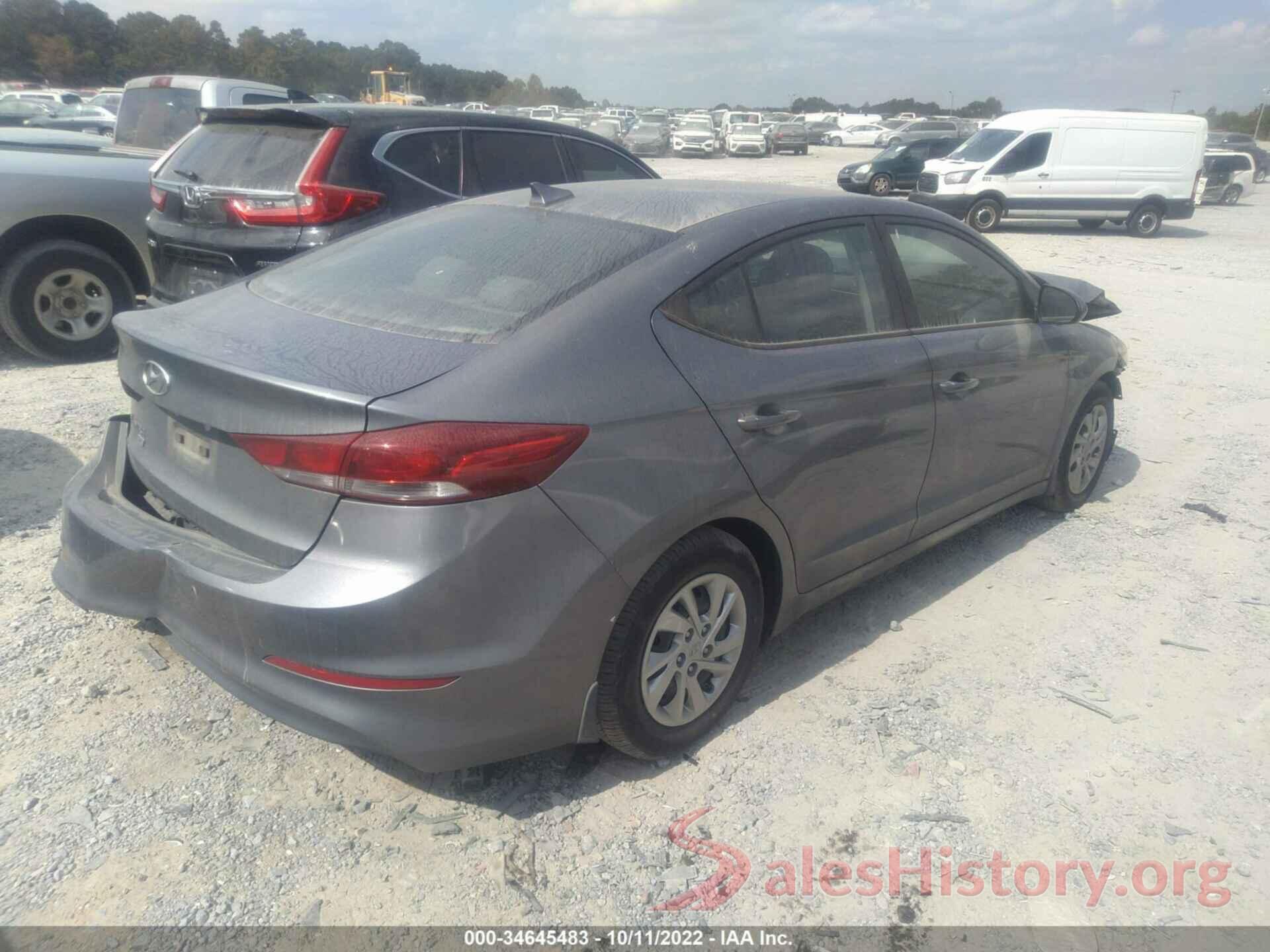 KMHD74LF8HU383738 2017 HYUNDAI ELANTRA