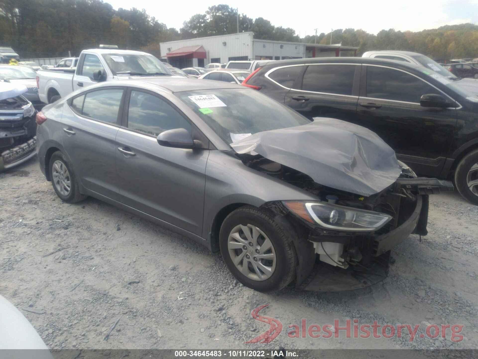 KMHD74LF8HU383738 2017 HYUNDAI ELANTRA