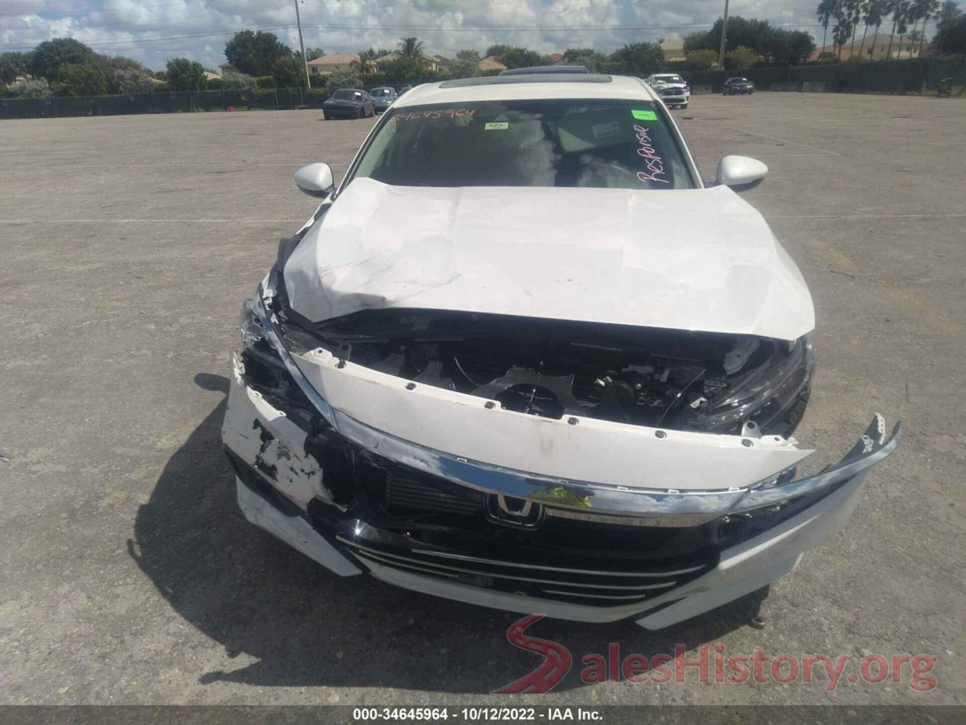 1HGCV2F95MA034503 2021 HONDA ACCORD SEDAN