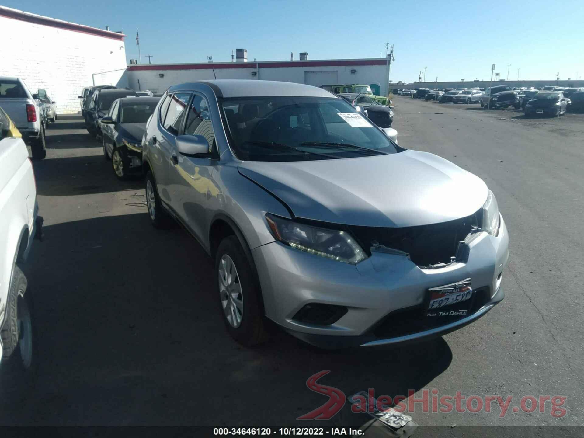 JN8AT2MV3GW131755 2016 NISSAN ROGUE