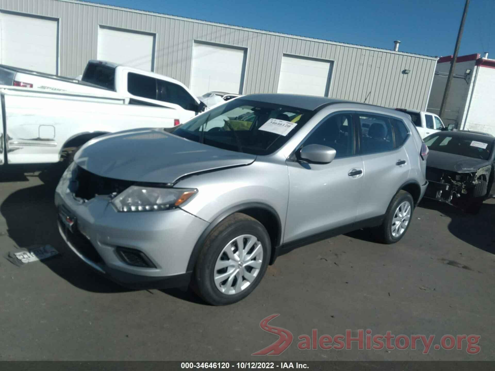 JN8AT2MV3GW131755 2016 NISSAN ROGUE