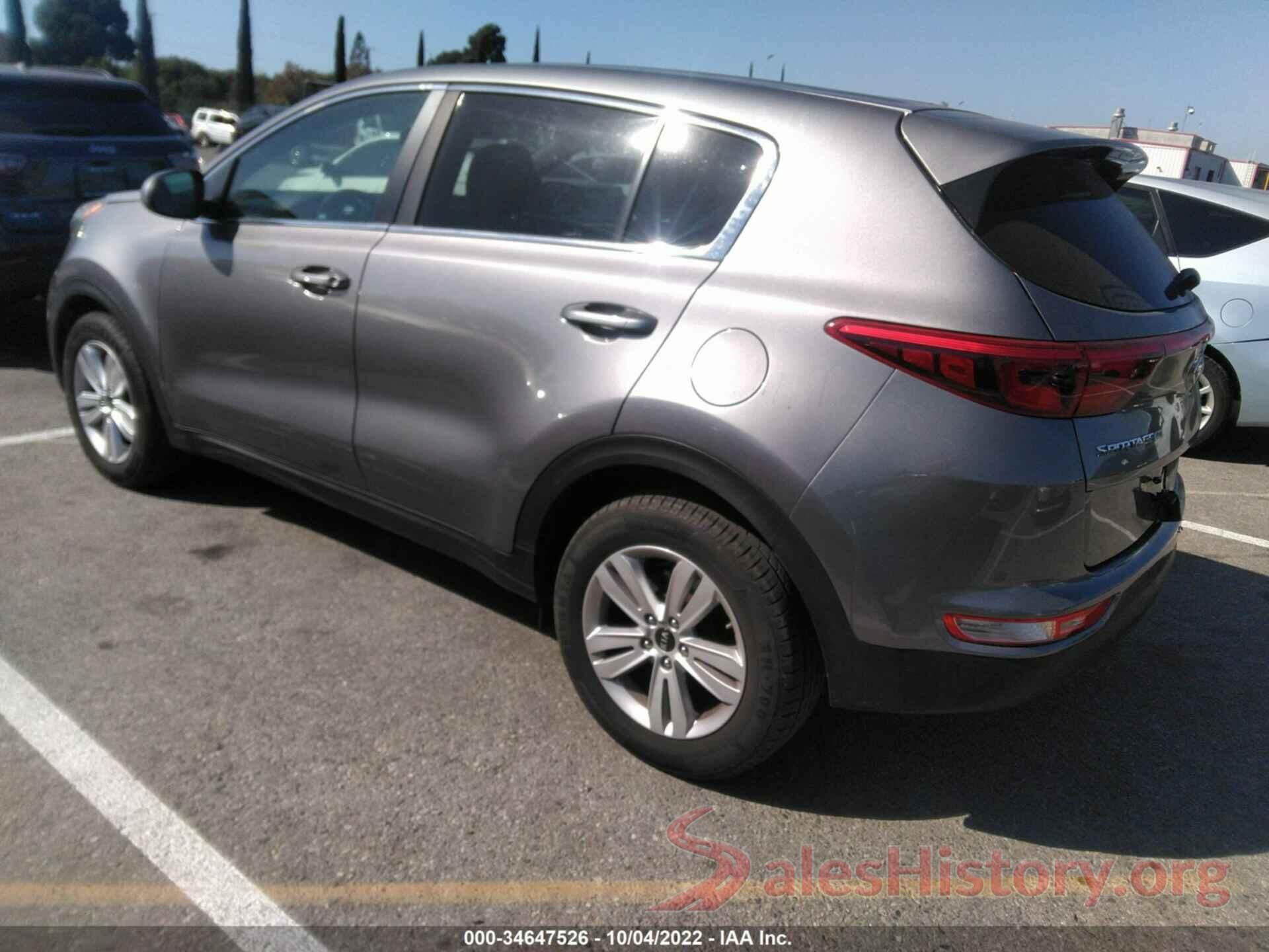 KNDPM3ACXJ7387811 2018 KIA SPORTAGE