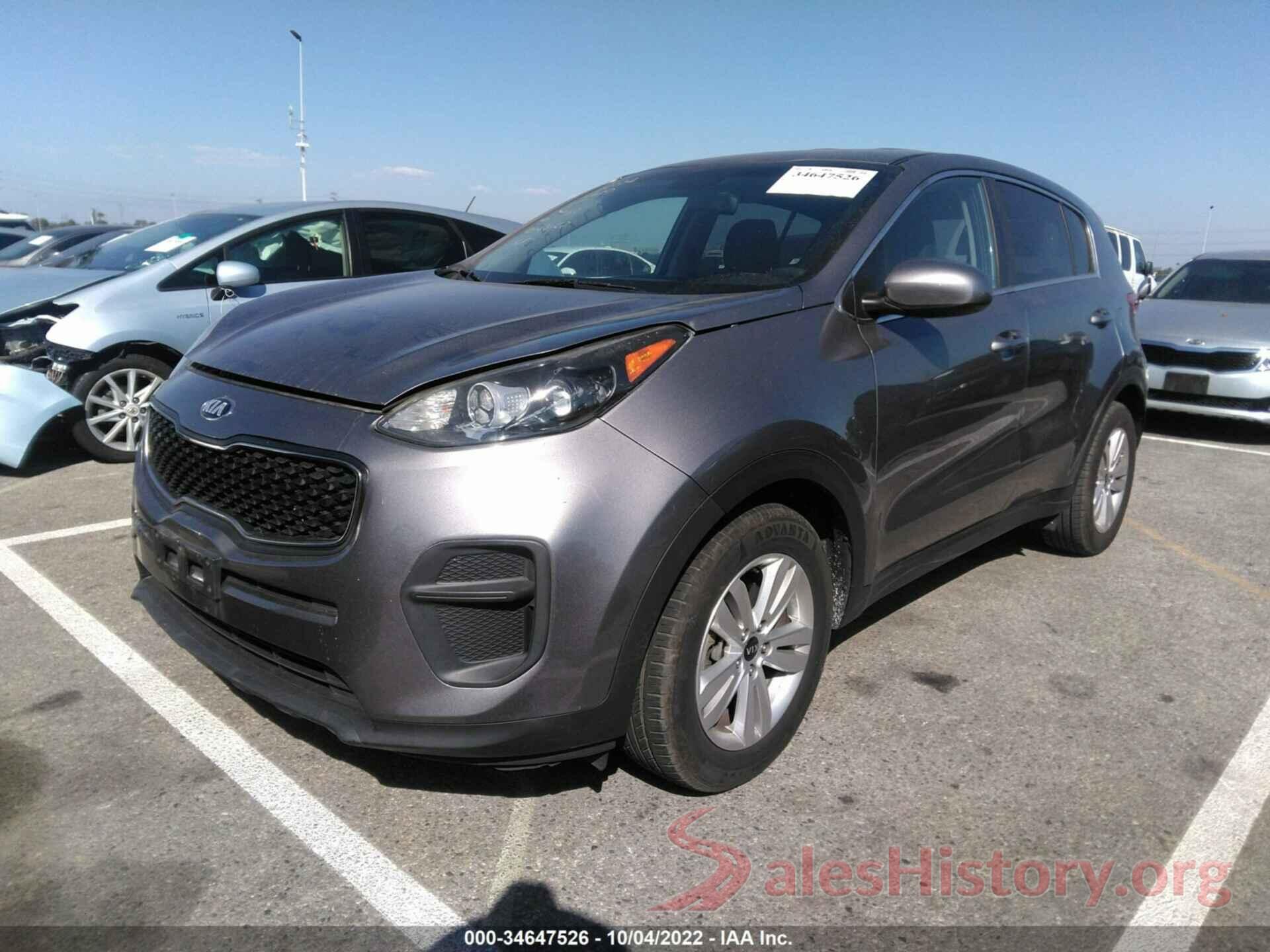 KNDPM3ACXJ7387811 2018 KIA SPORTAGE