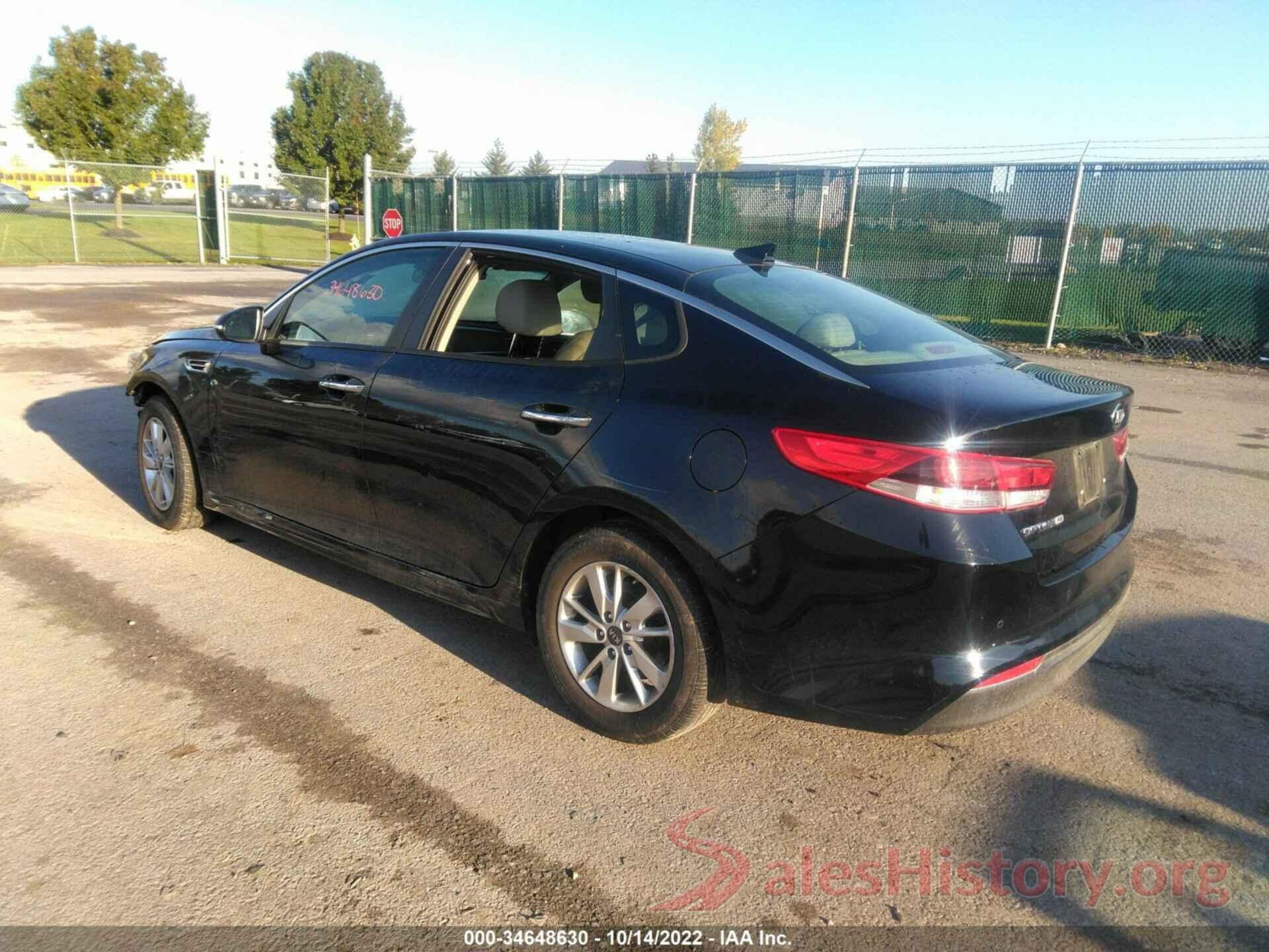 5XXGT4L39JG246693 2018 KIA OPTIMA