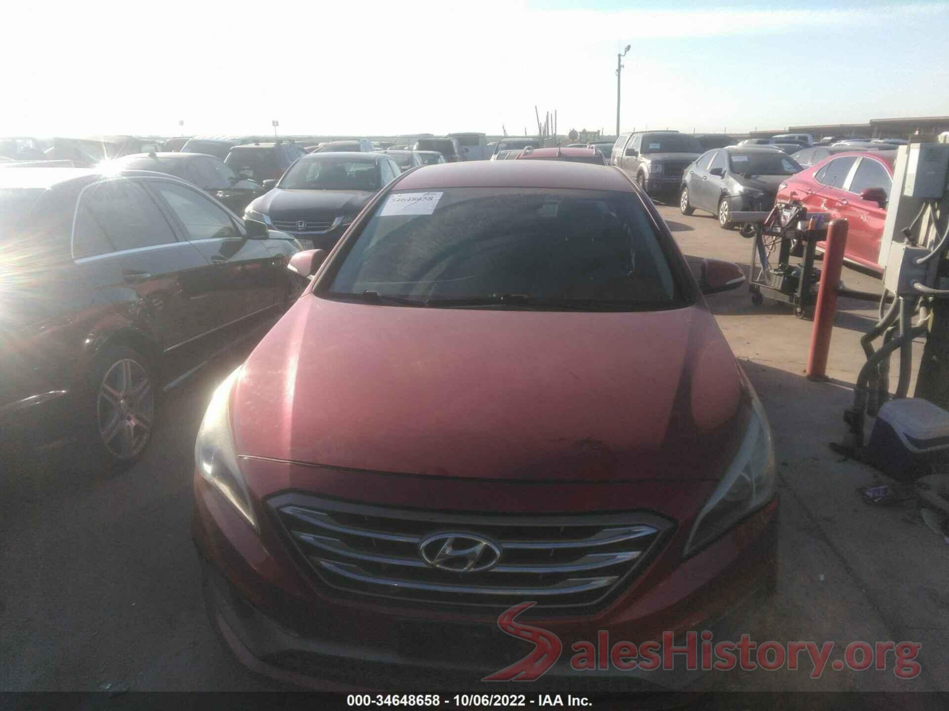 5NPE34AFXGH326473 2016 HYUNDAI SONATA