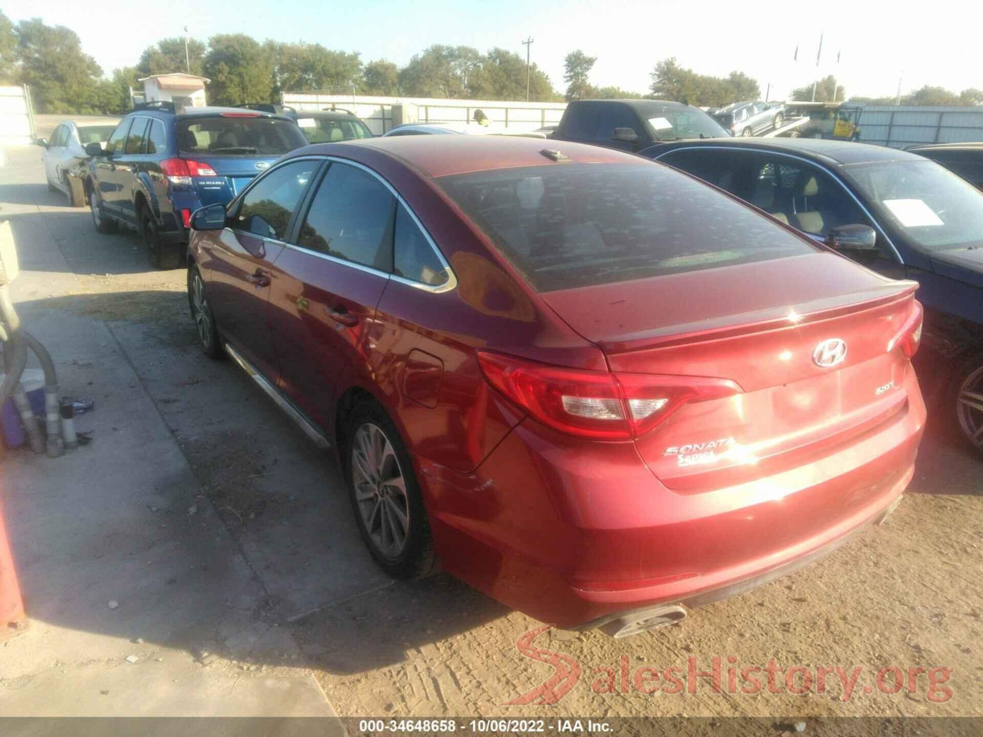 5NPE34AFXGH326473 2016 HYUNDAI SONATA