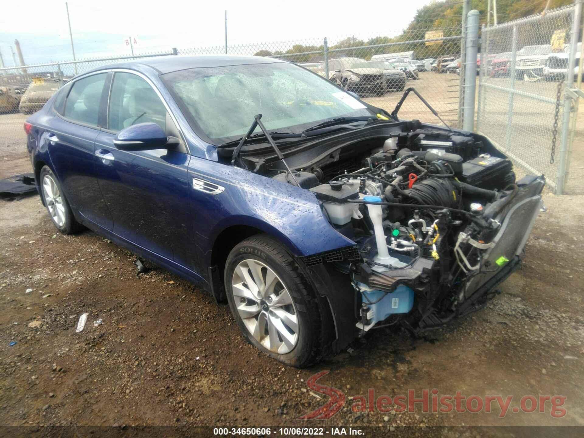 5XXGU4L3XJG186758 2018 KIA OPTIMA