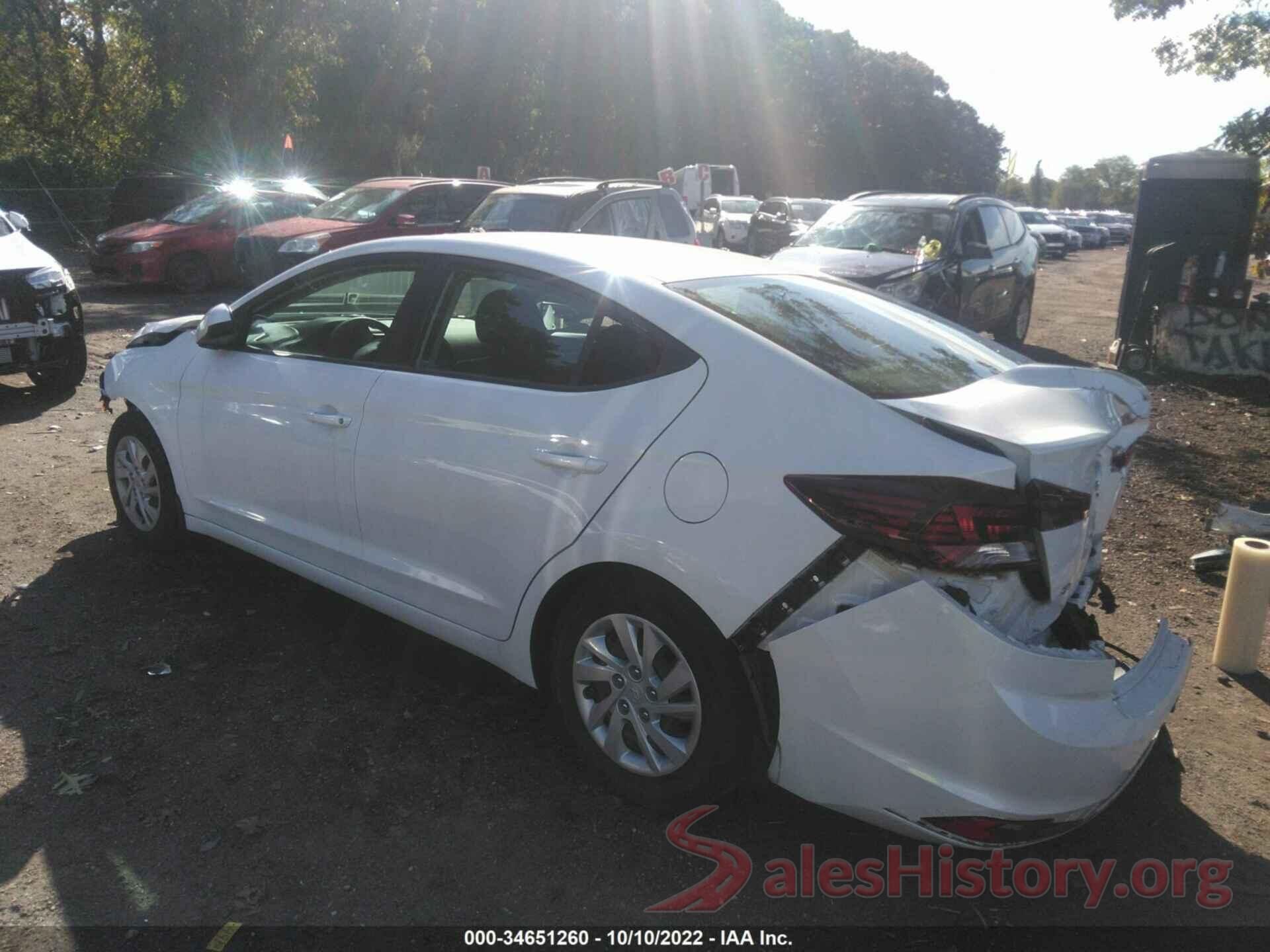 5NPD74LF0LH519447 2020 HYUNDAI ELANTRA