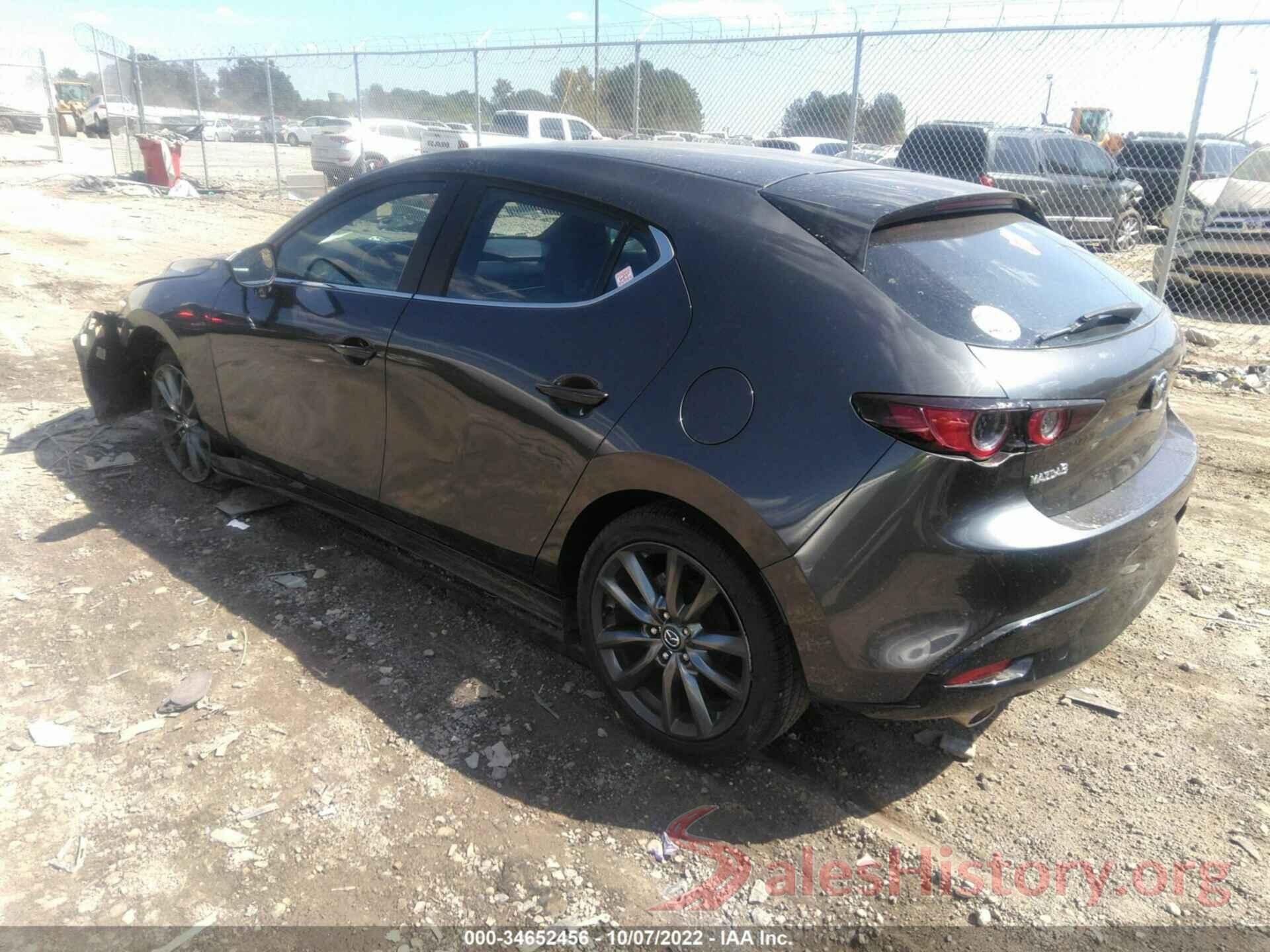 JM1BPAJM6K1120958 2019 MAZDA MAZDA3 HATCHBACK