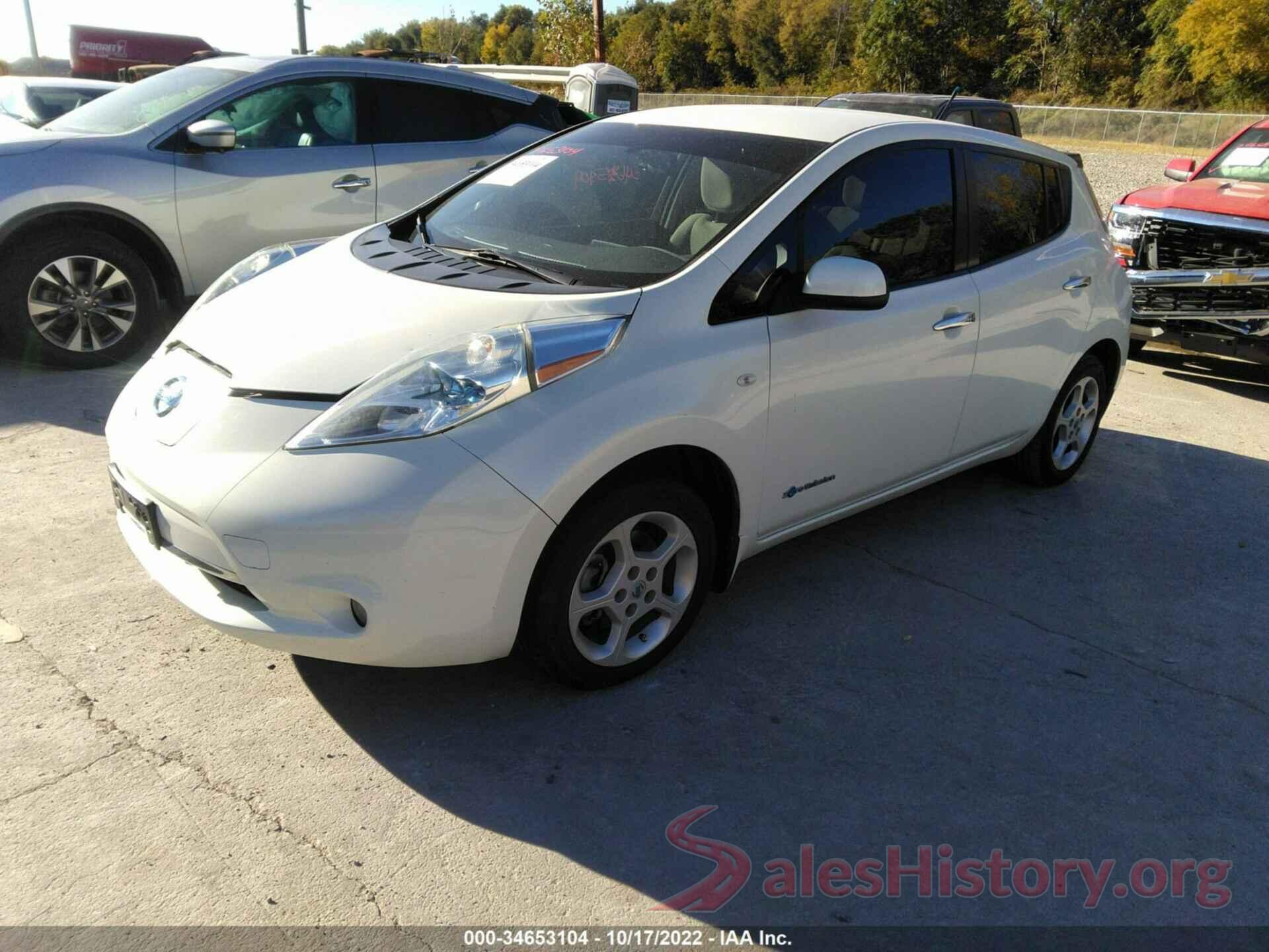 JN1AZ0CP9CT015752 2012 NISSAN LEAF