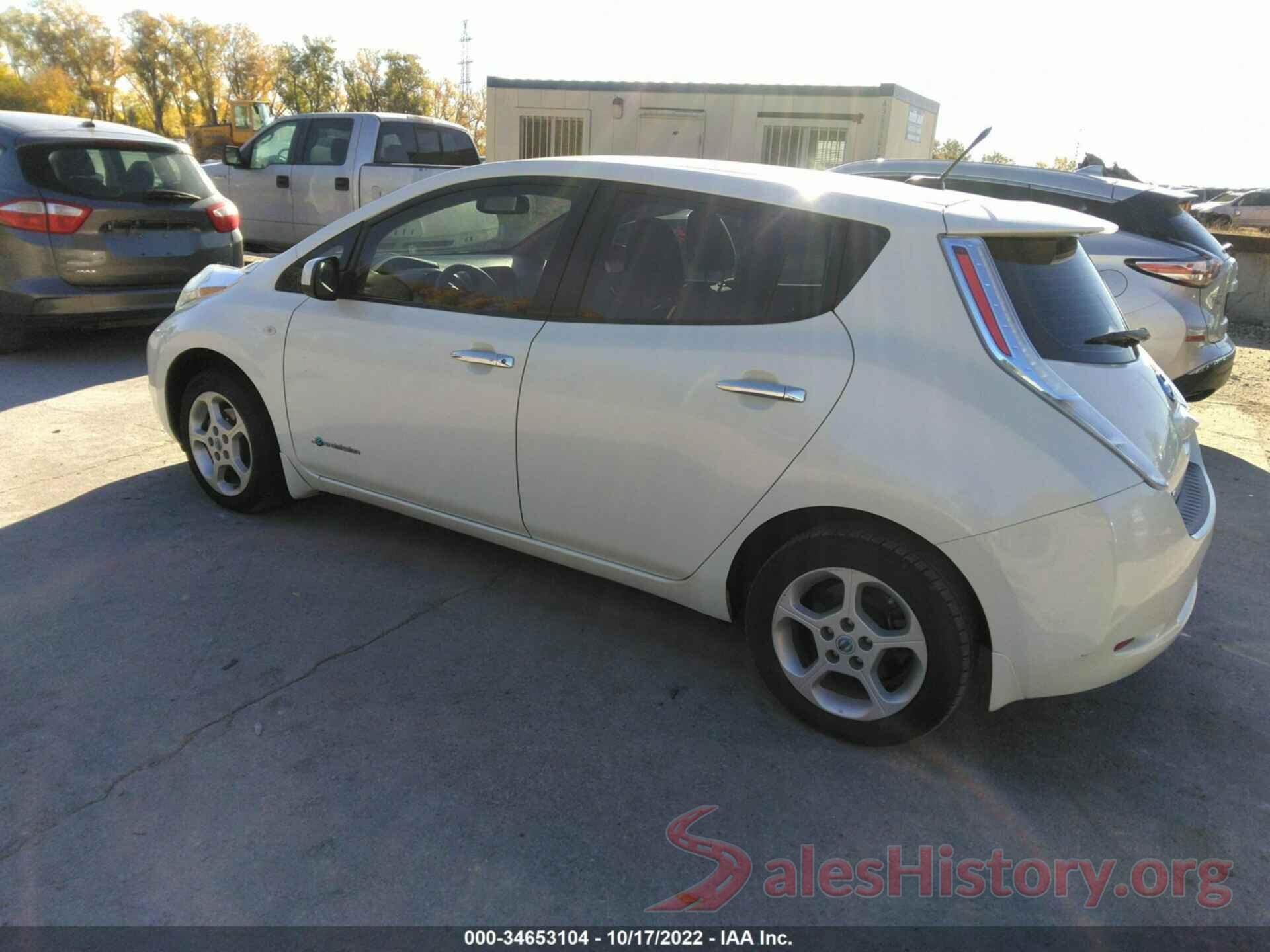 JN1AZ0CP9CT015752 2012 NISSAN LEAF