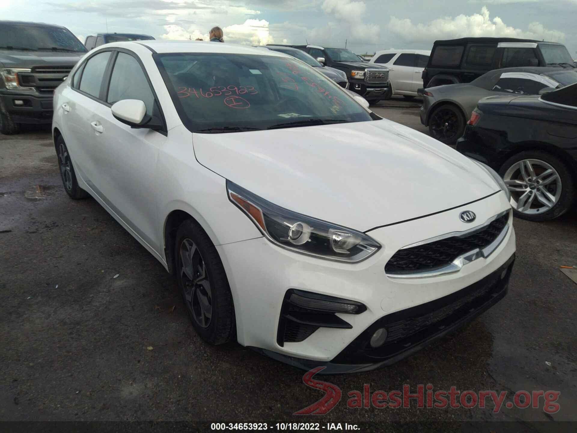 3KPF24AD5LE200932 2020 KIA FORTE