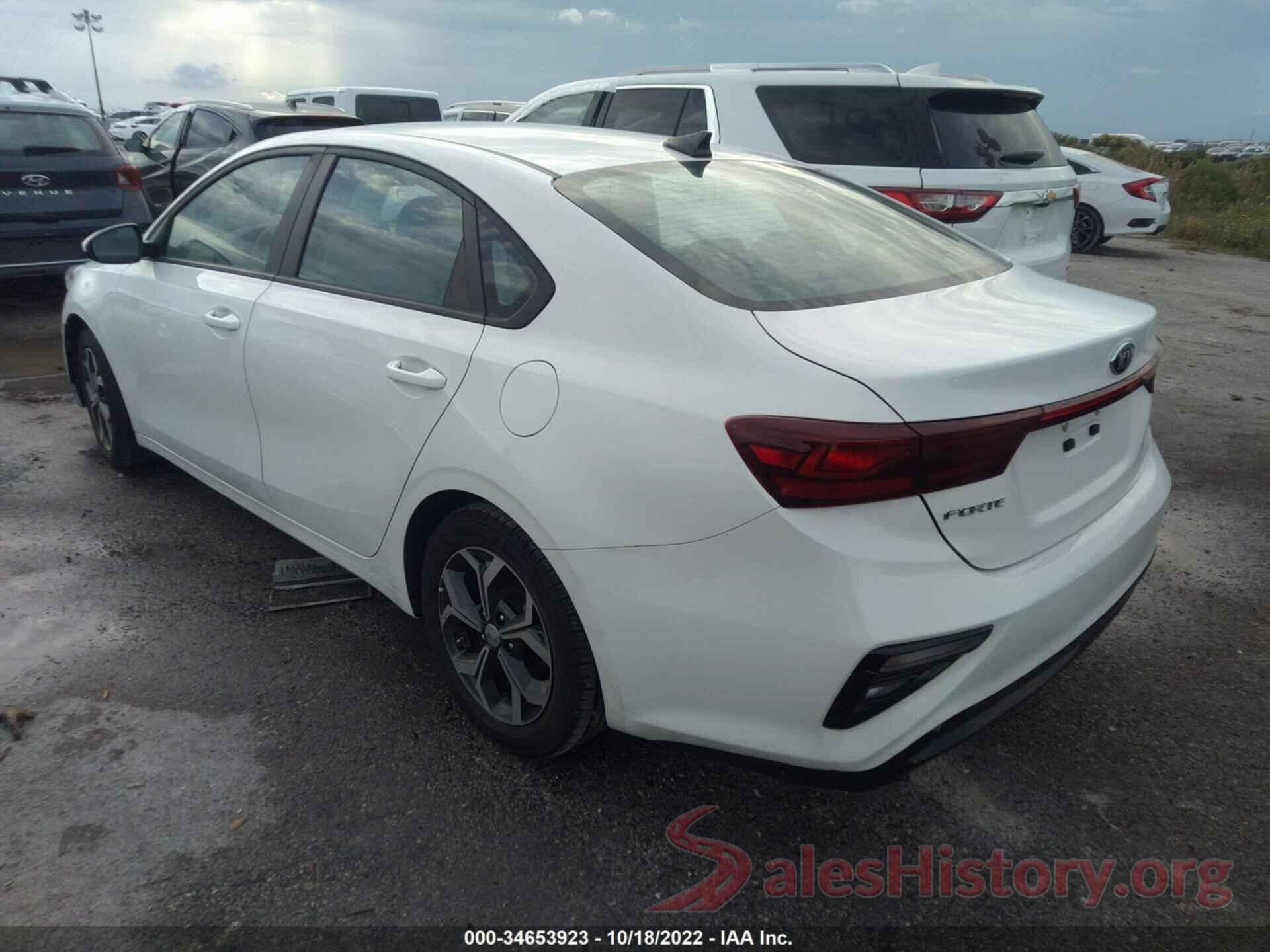 3KPF24AD5LE200932 2020 KIA FORTE