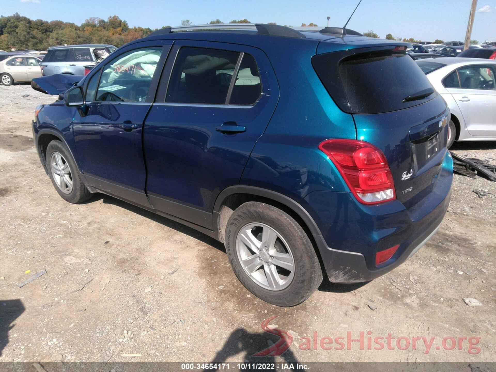 3GNCJLSB9KL386571 2019 CHEVROLET TRAX