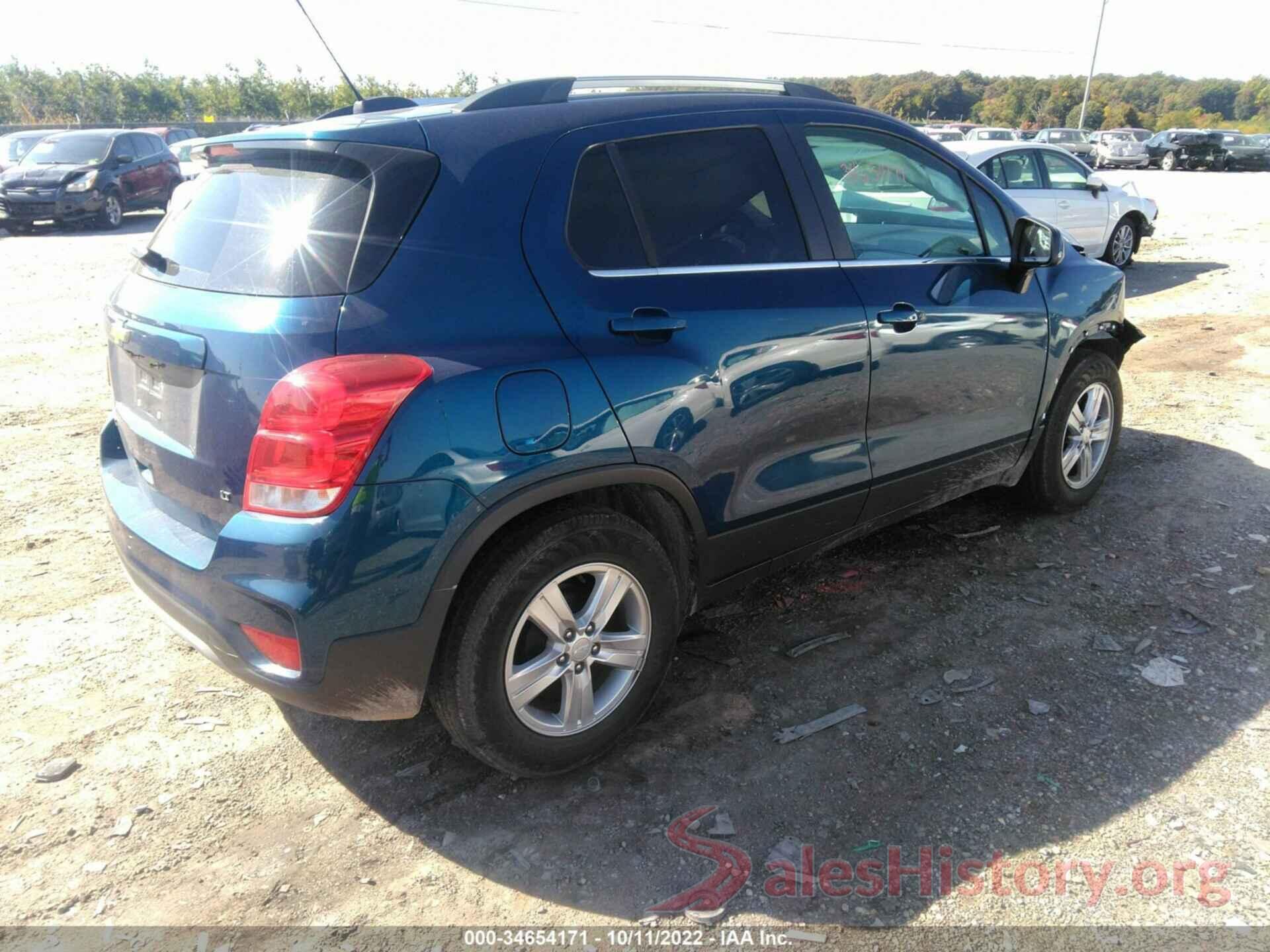 3GNCJLSB9KL386571 2019 CHEVROLET TRAX