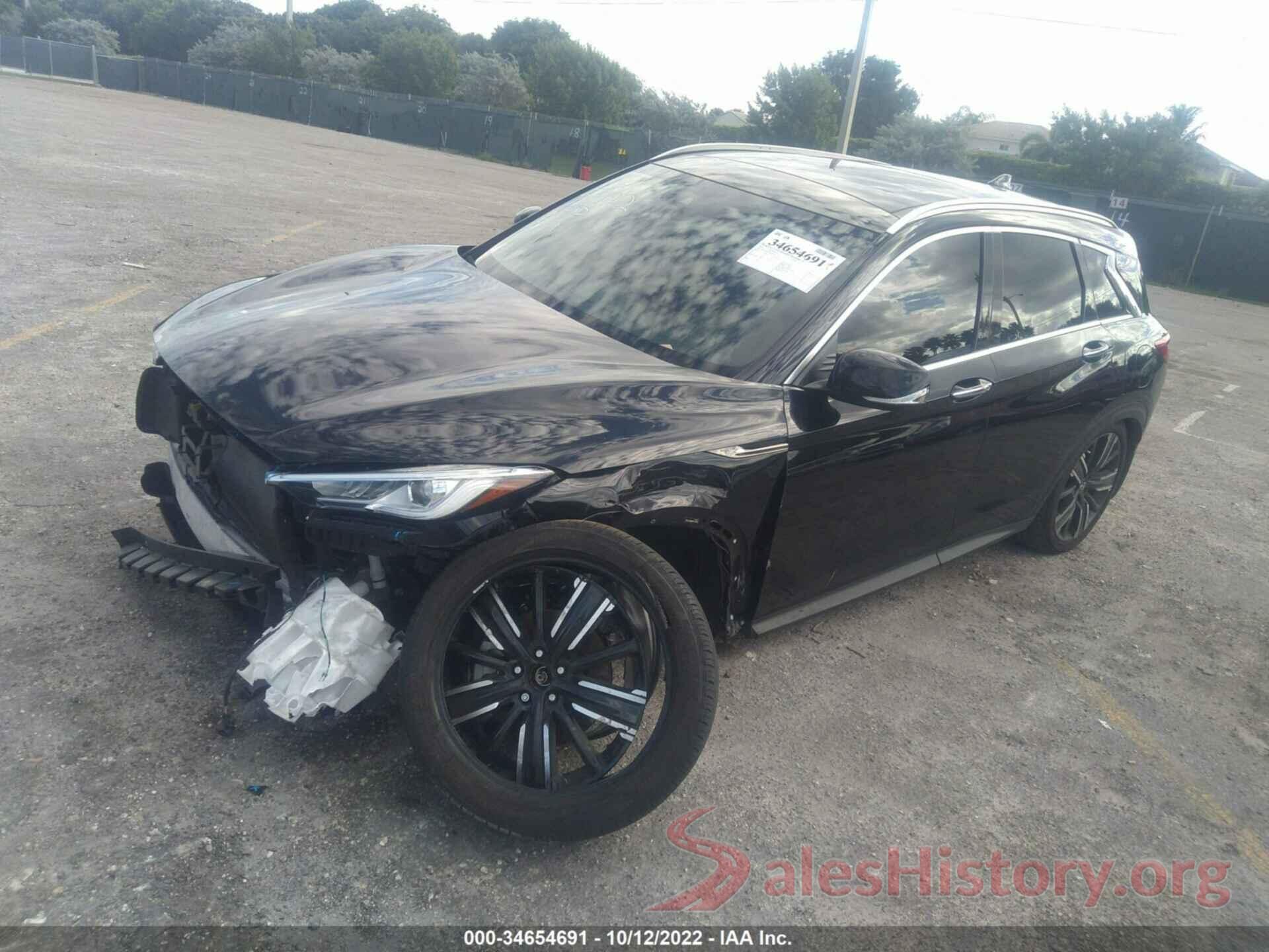 3PCAJ5BA5MF105922 2021 INFINITI QX50