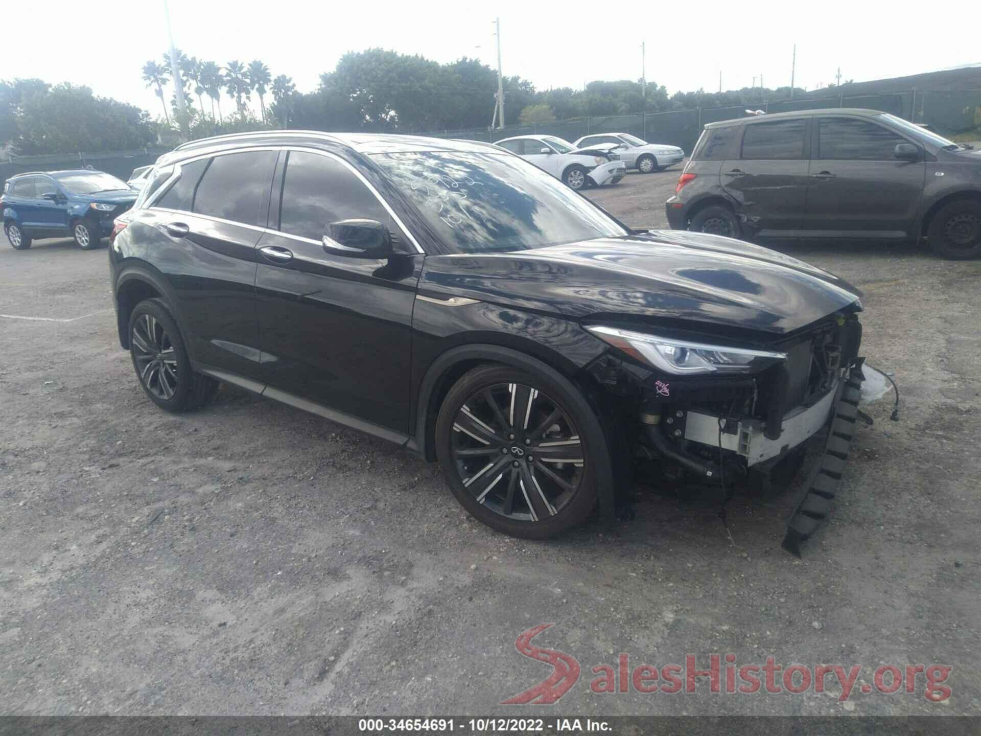 3PCAJ5BA5MF105922 2021 INFINITI QX50