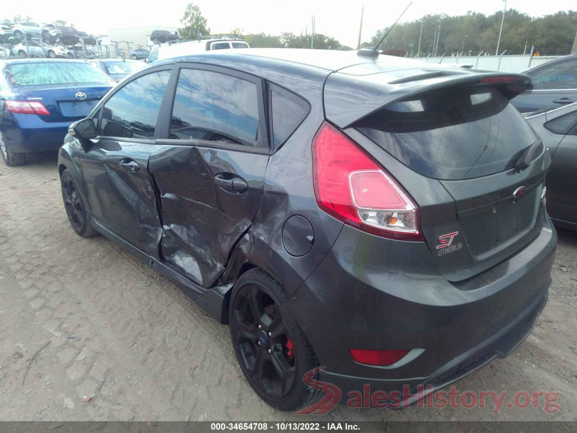 3FADP4GX5KM141529 2019 FORD FIESTA