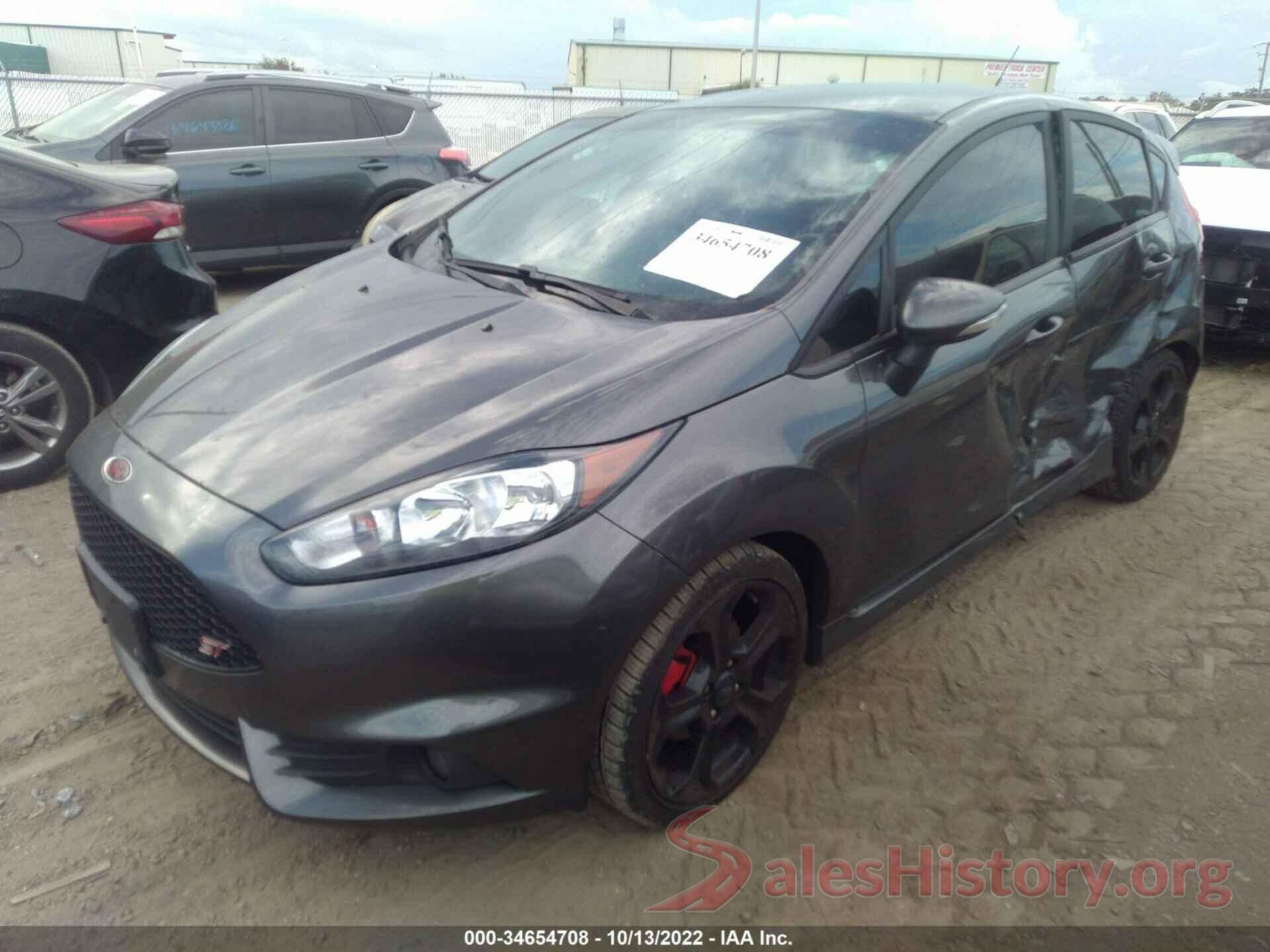 3FADP4GX5KM141529 2019 FORD FIESTA